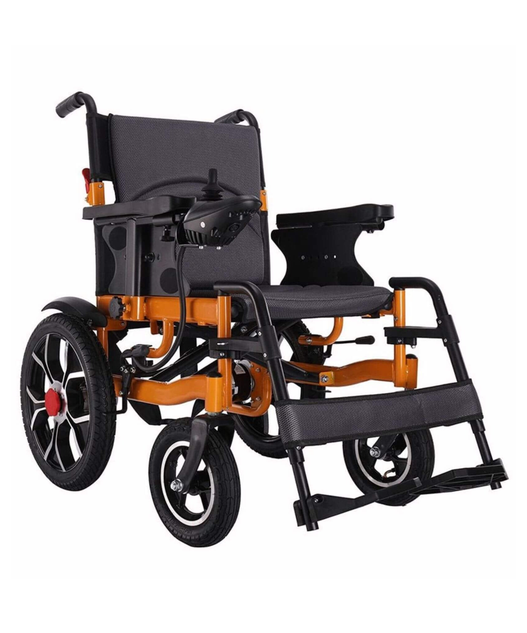 18-Inch Heavy-Duty 500W Electric Mobility Power Wheelchair, 265LBS (SAK74295)