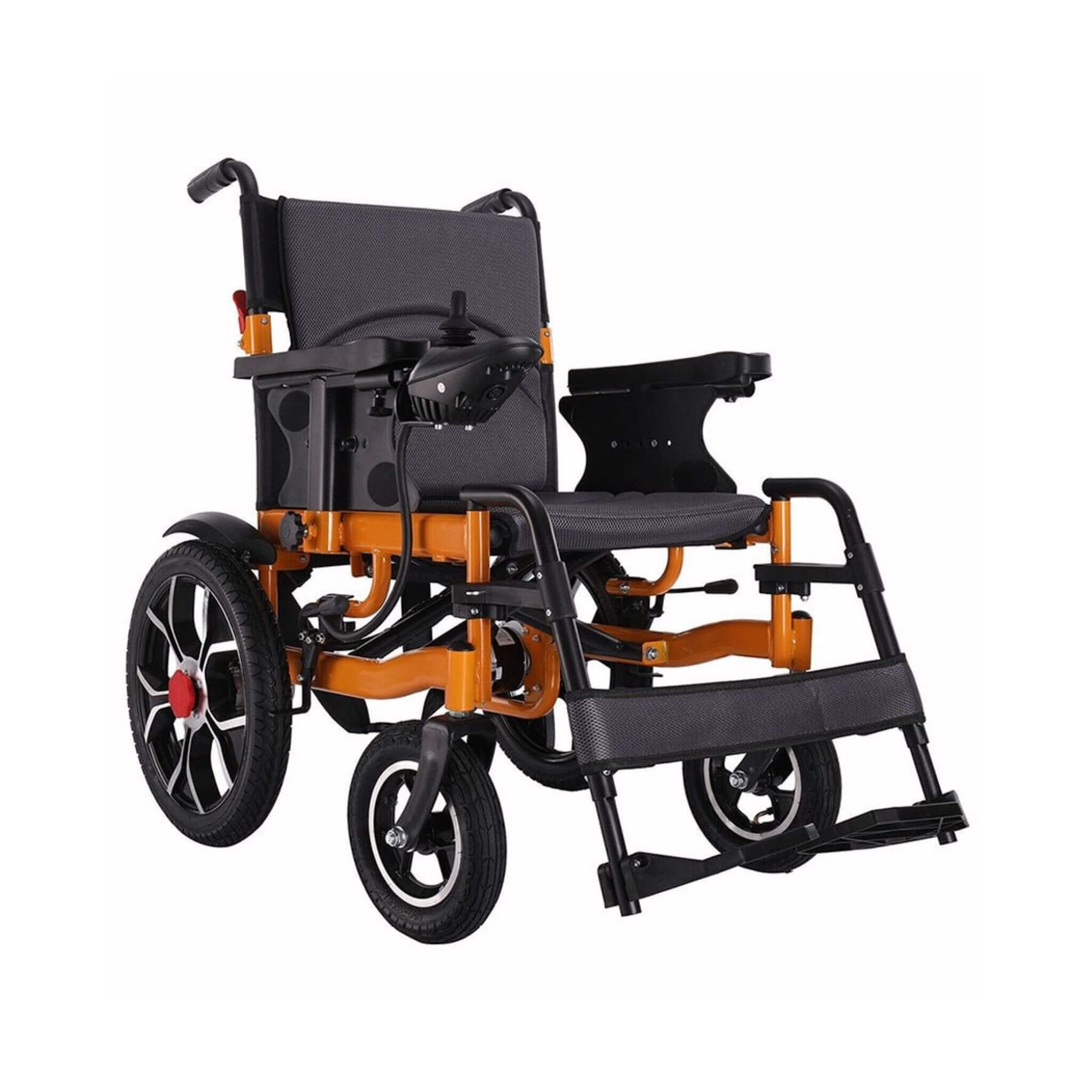 18-Inch Heavy-Duty 500W Electric Mobility Power Wheelchair, 265LBS (SAK74295)