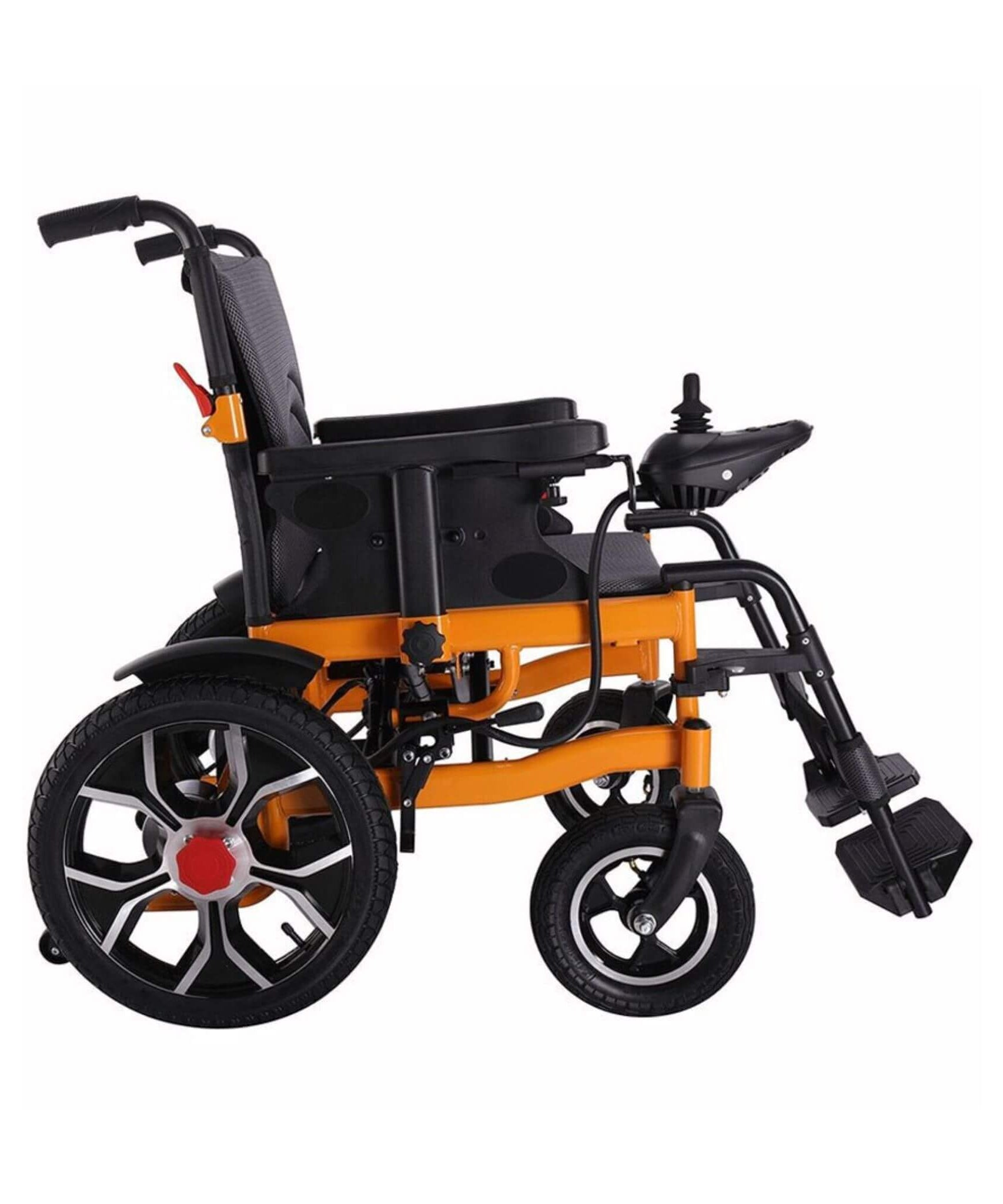 18-Inch Heavy-Duty 500W Electric Mobility Power Wheelchair, 265LBS (SAK74295)