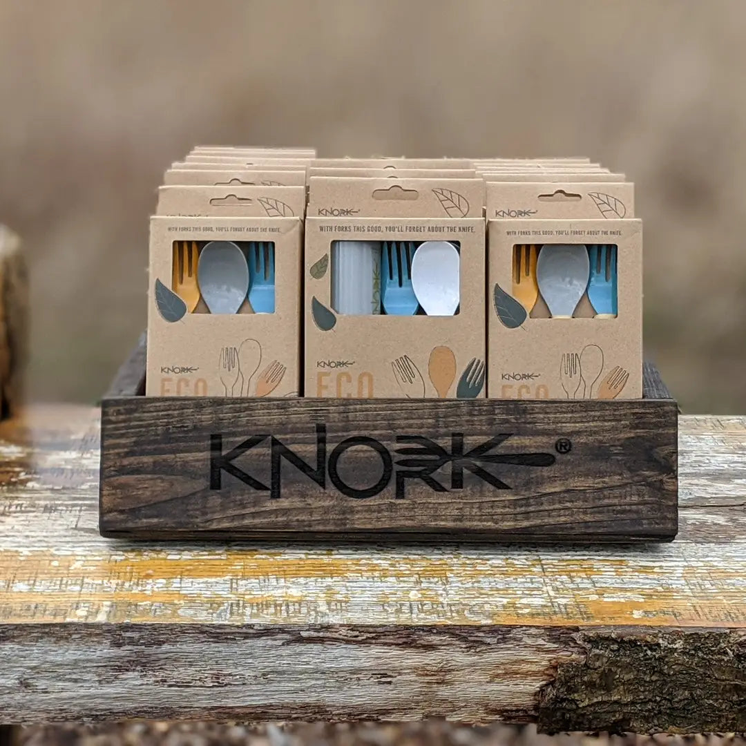 Holz-Thekendisplay