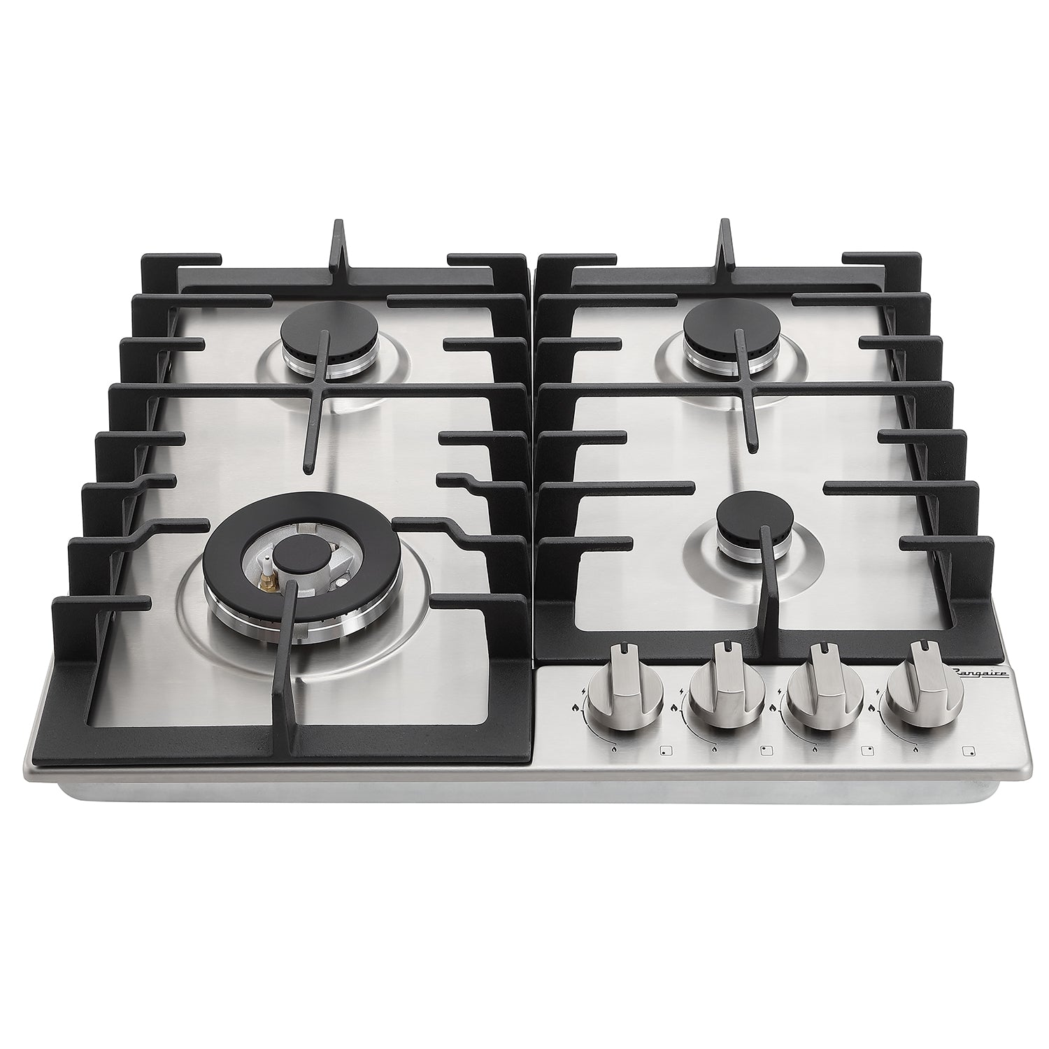 Rangaire 24" Gas-Kochfeld 4 Brenner Edelstahl RCG241S