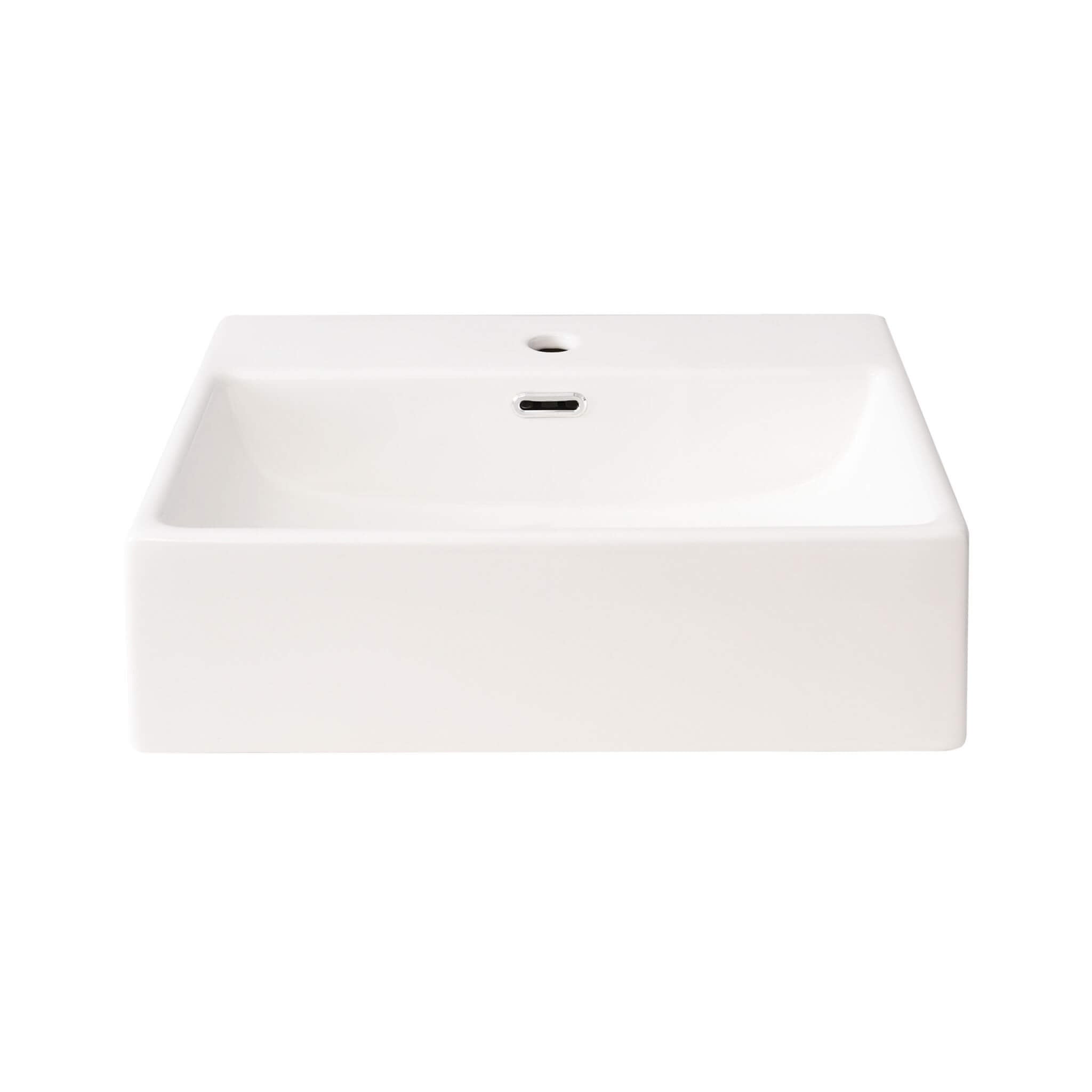 Nuvia 20-Inch Modern Bathroom Vanity With Ceramic Sink And Storage Cabinet (SAK83047)