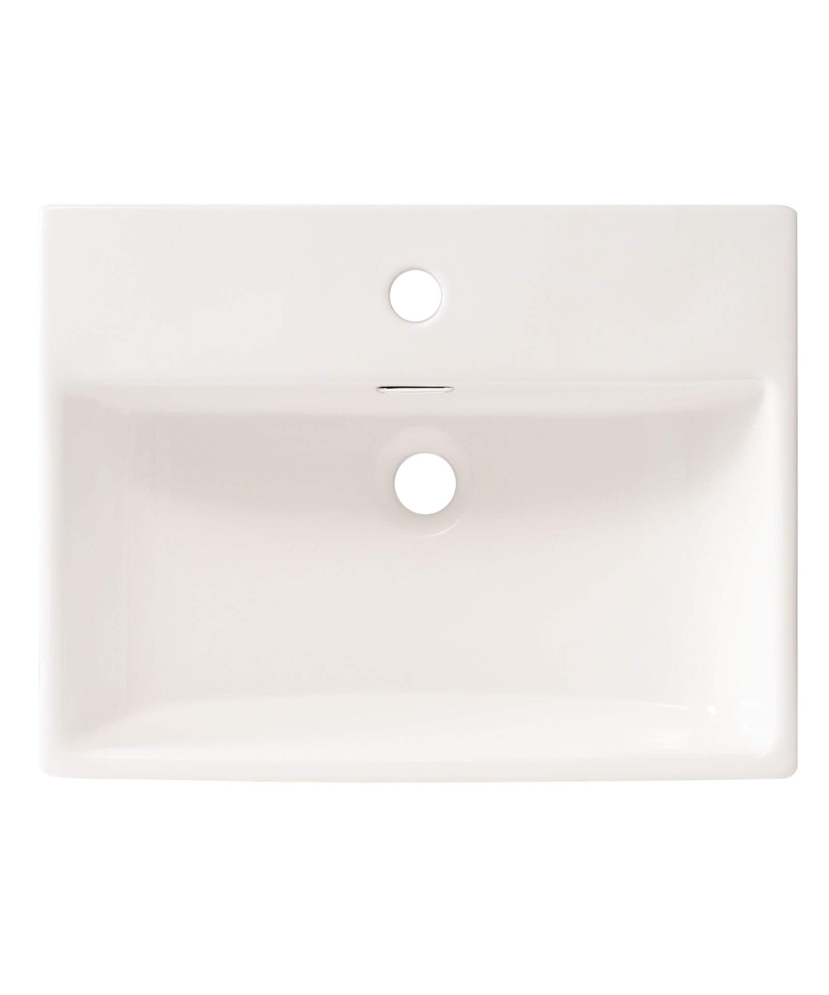 Nuvia 20-Inch Modern Bathroom Vanity With Ceramic Sink And Storage Cabinet (SAK83047)