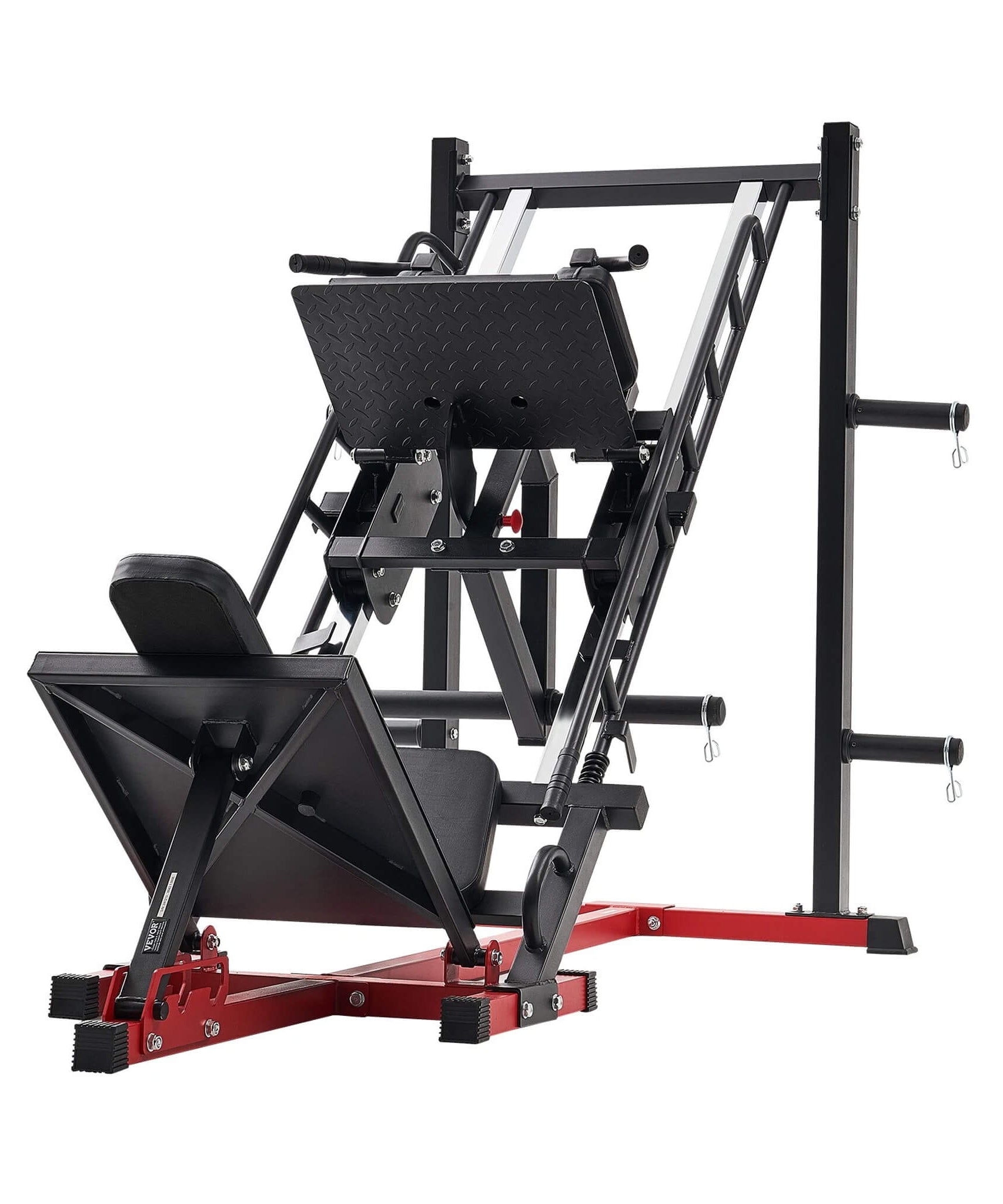 Rovix 2000LBS Adjustable Leg Press And Hack Squat Machine For Home Gym Workouts (SAK53148)