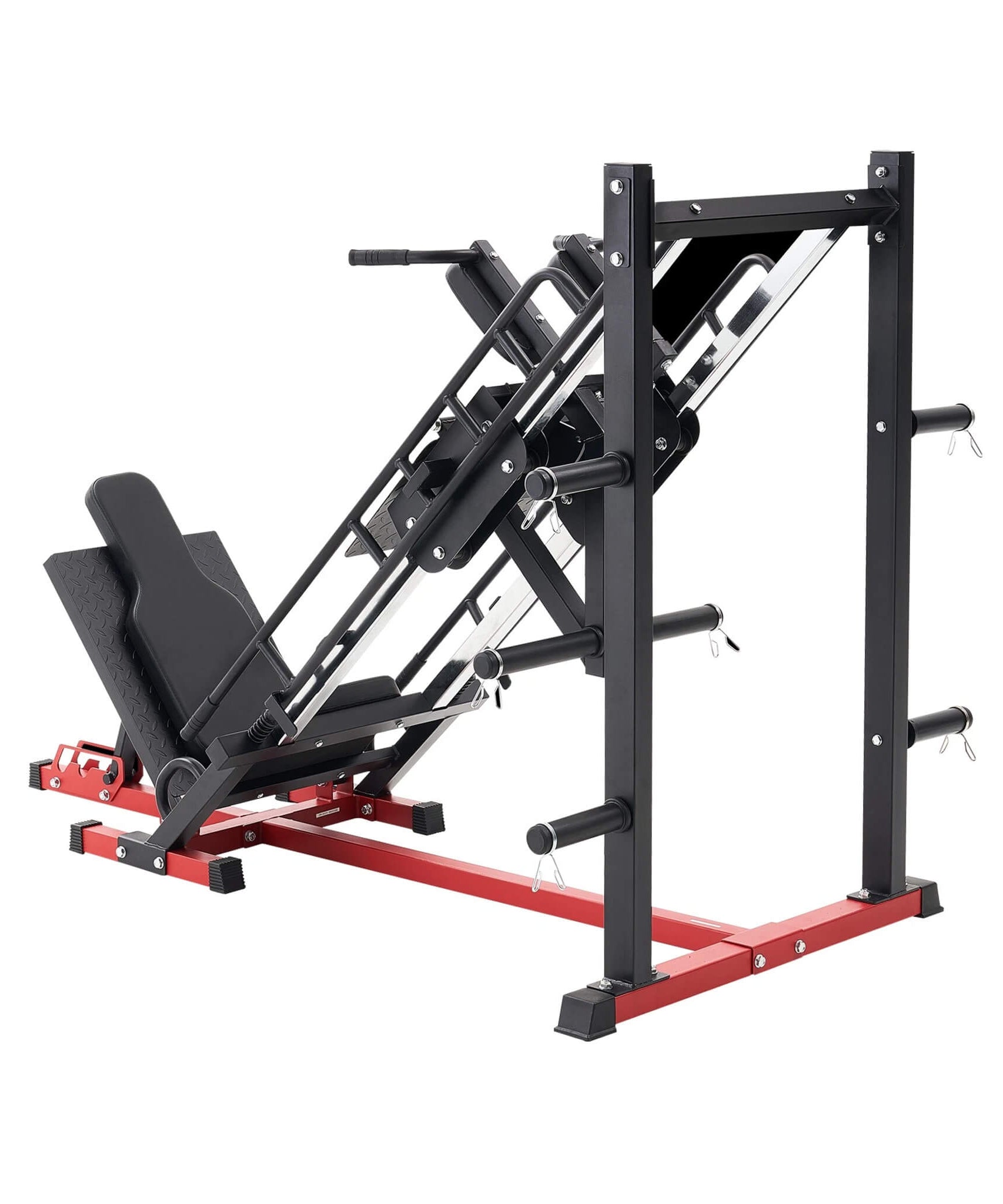 Rovix 2000LBS Adjustable Leg Press And Hack Squat Machine For Home Gym Workouts (SAK53148)