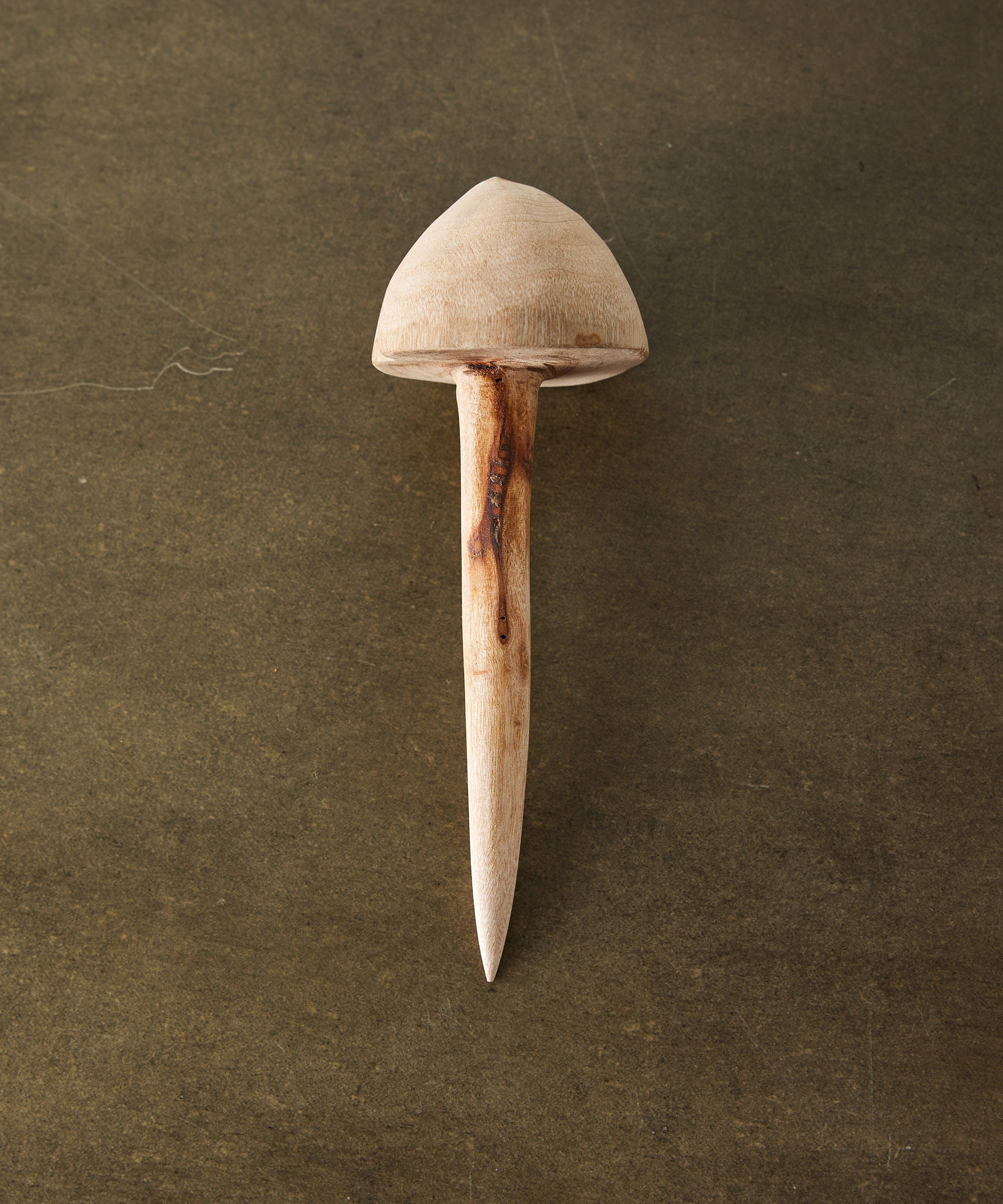 Wooden Mushroom Garden Stick