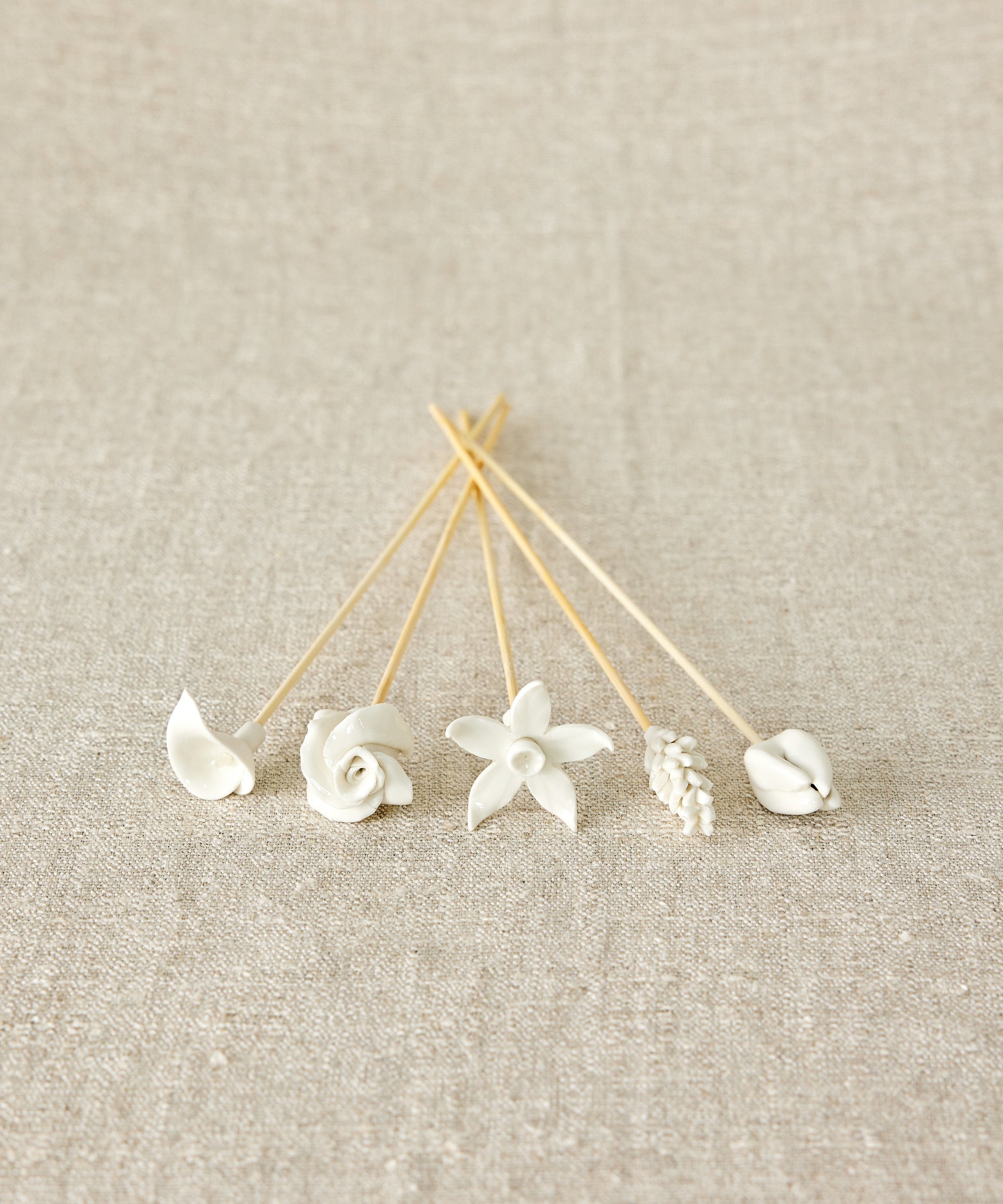 Country Flowers Bamboo Diffuser Sticks Set