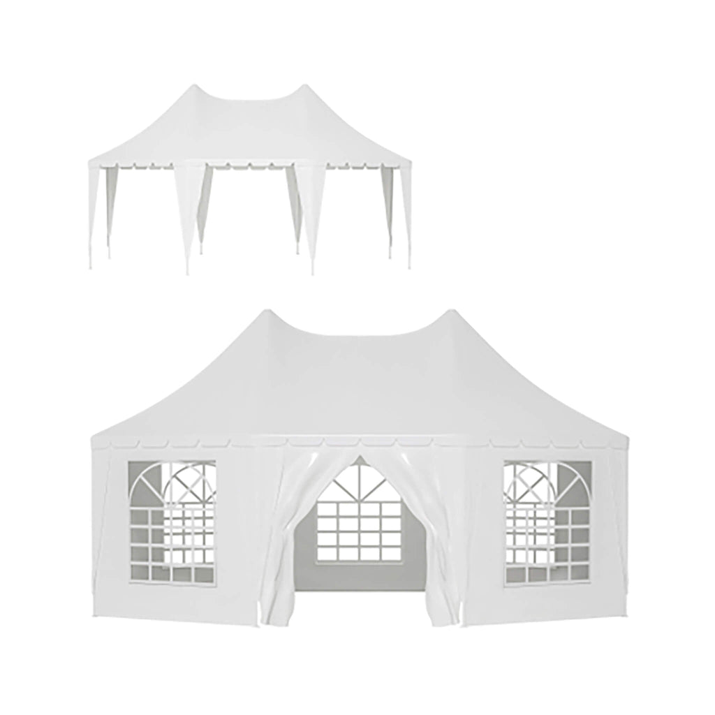 [20X15FT] Extra-Large Heavy-Duty Outdoor Waterproof Party And Wedding Tent With Steel Frame (SAK07645)