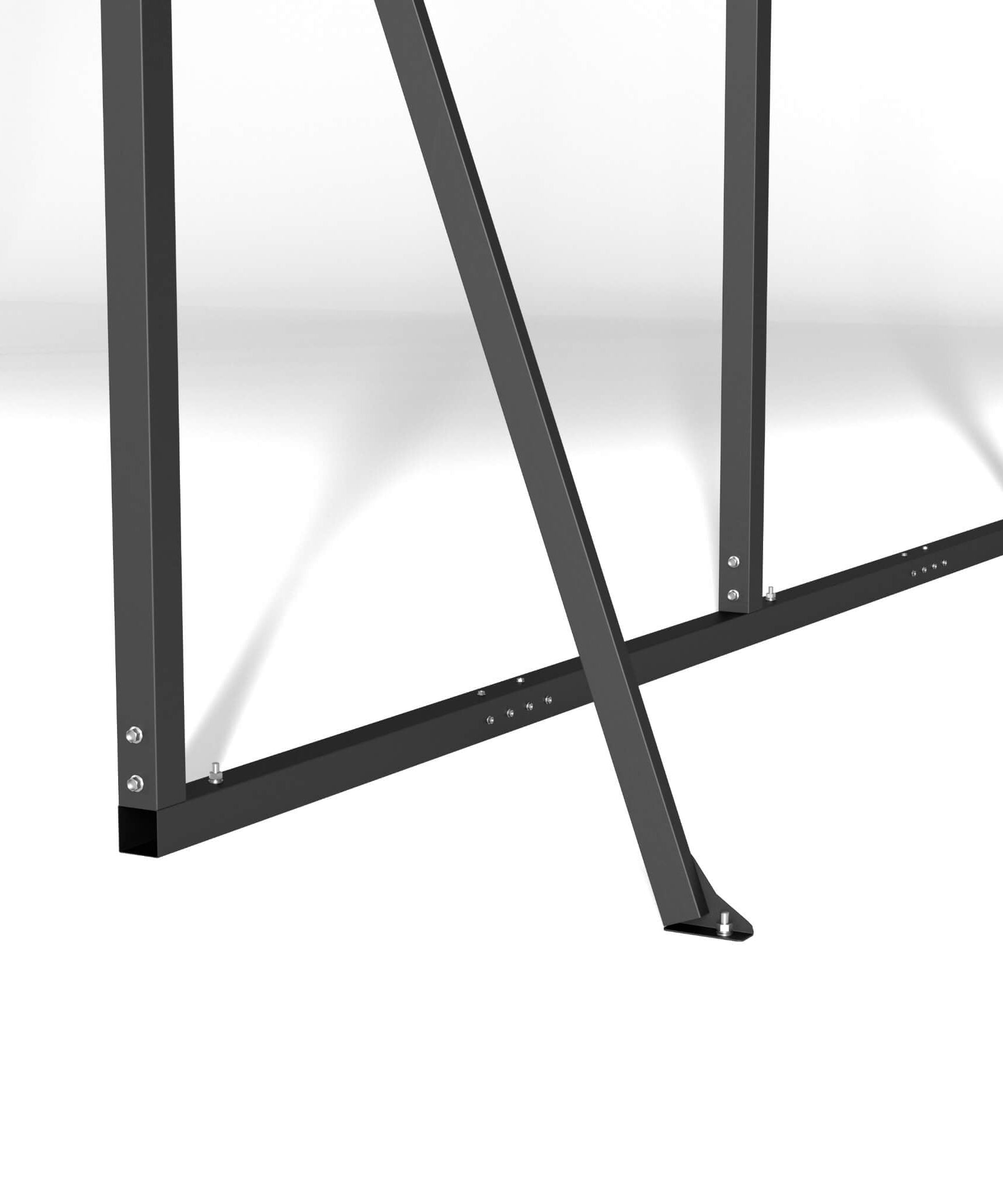 [20X20FT] Alora Extra Large Heavy-Duty Outdoor Metal Carport With Galvanized Steel Roof For Cars, Boats And Trucks (SAK75633)