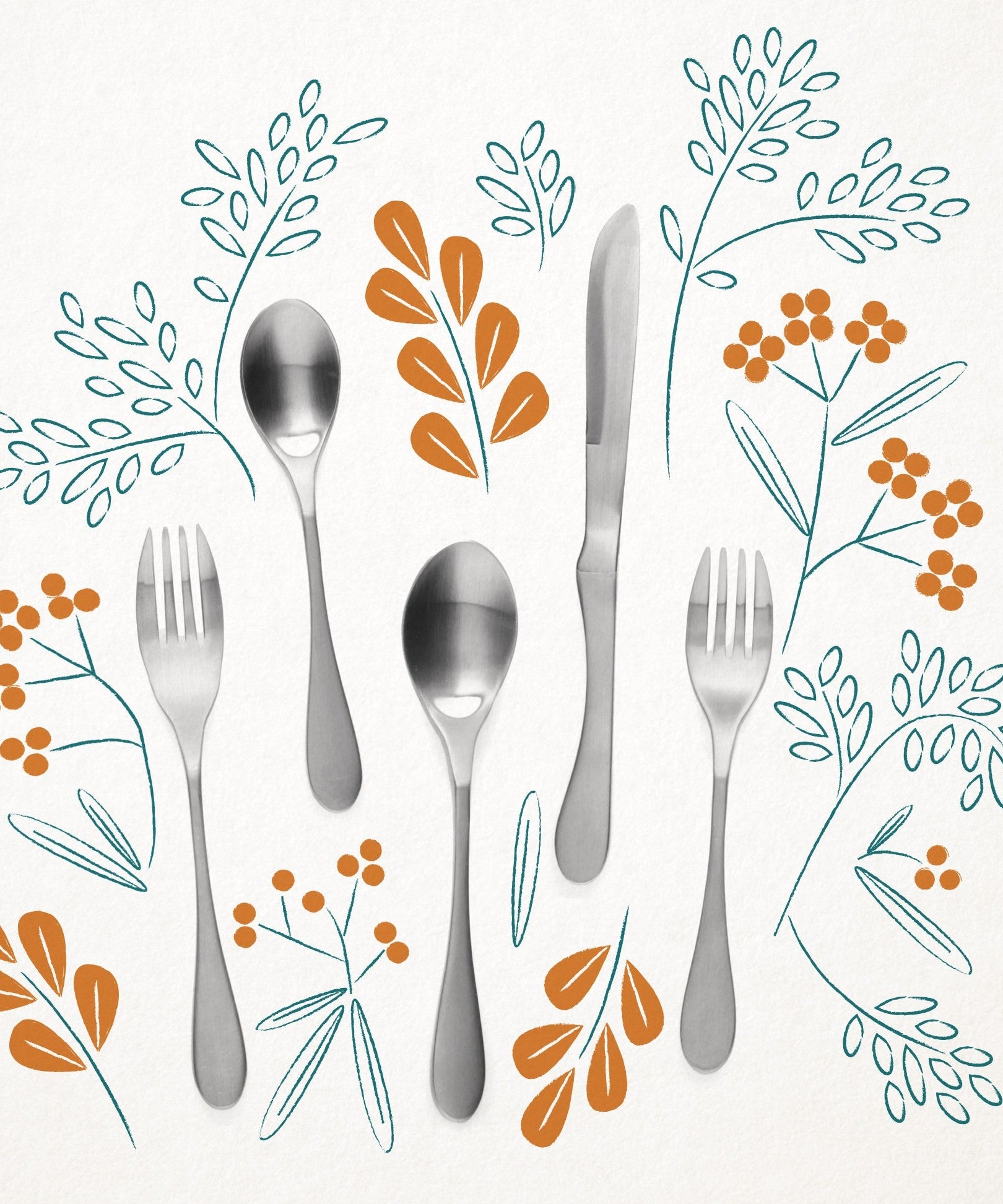 KNORK Original 20-teiliges Besteckset, Service für 4