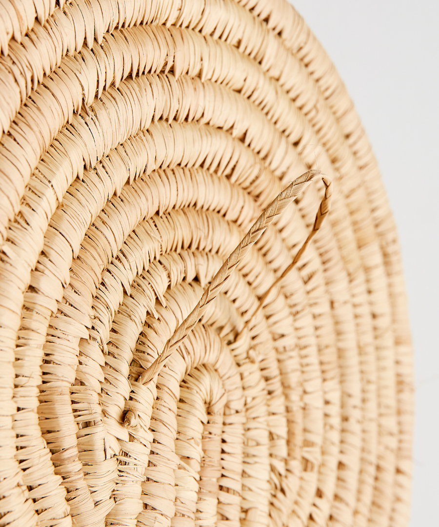 Maravi Natural Palm Leaves Woven Wall Art