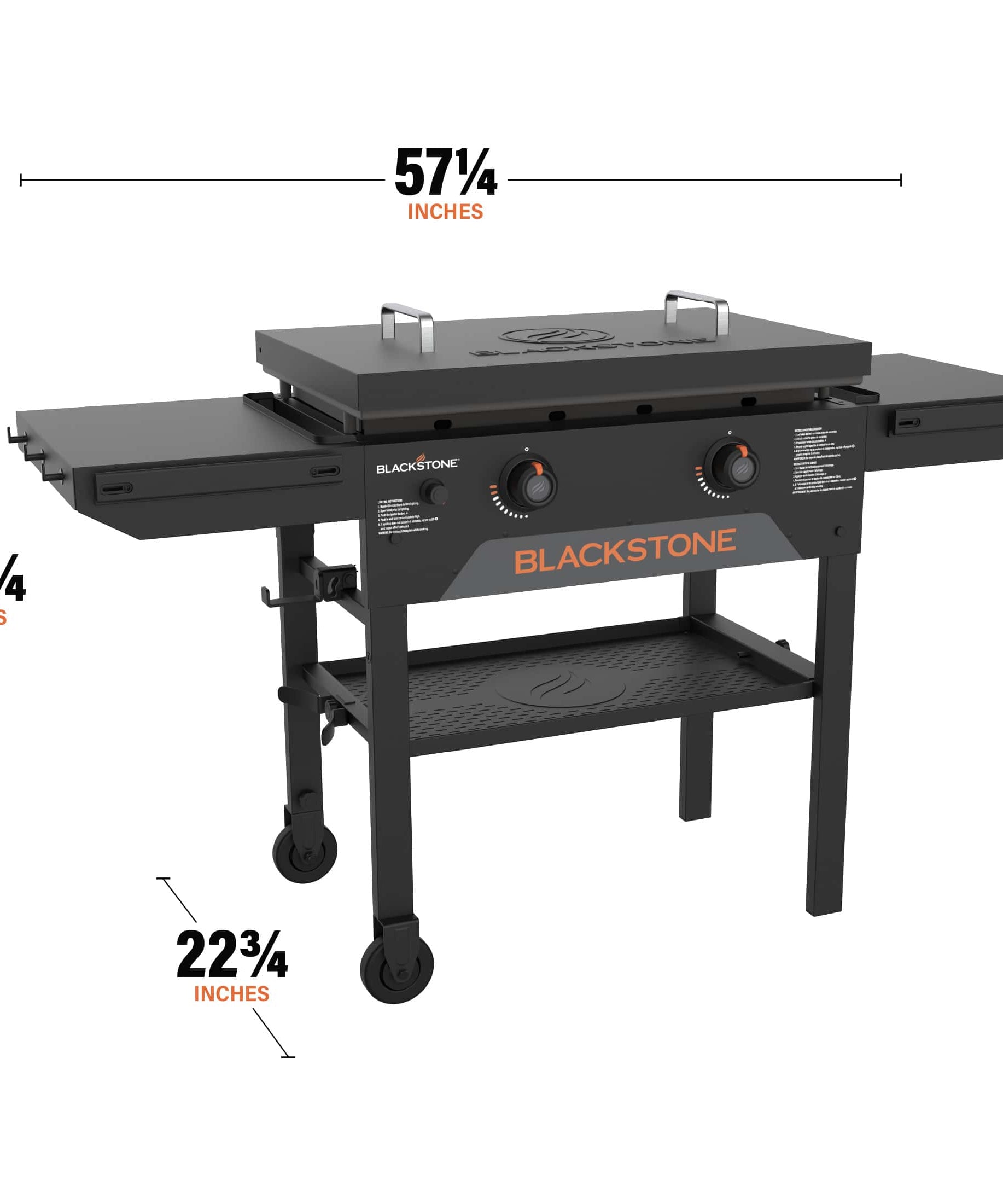 Blackstone Original 28" Omnivore Grillplatte mit Hard Cover