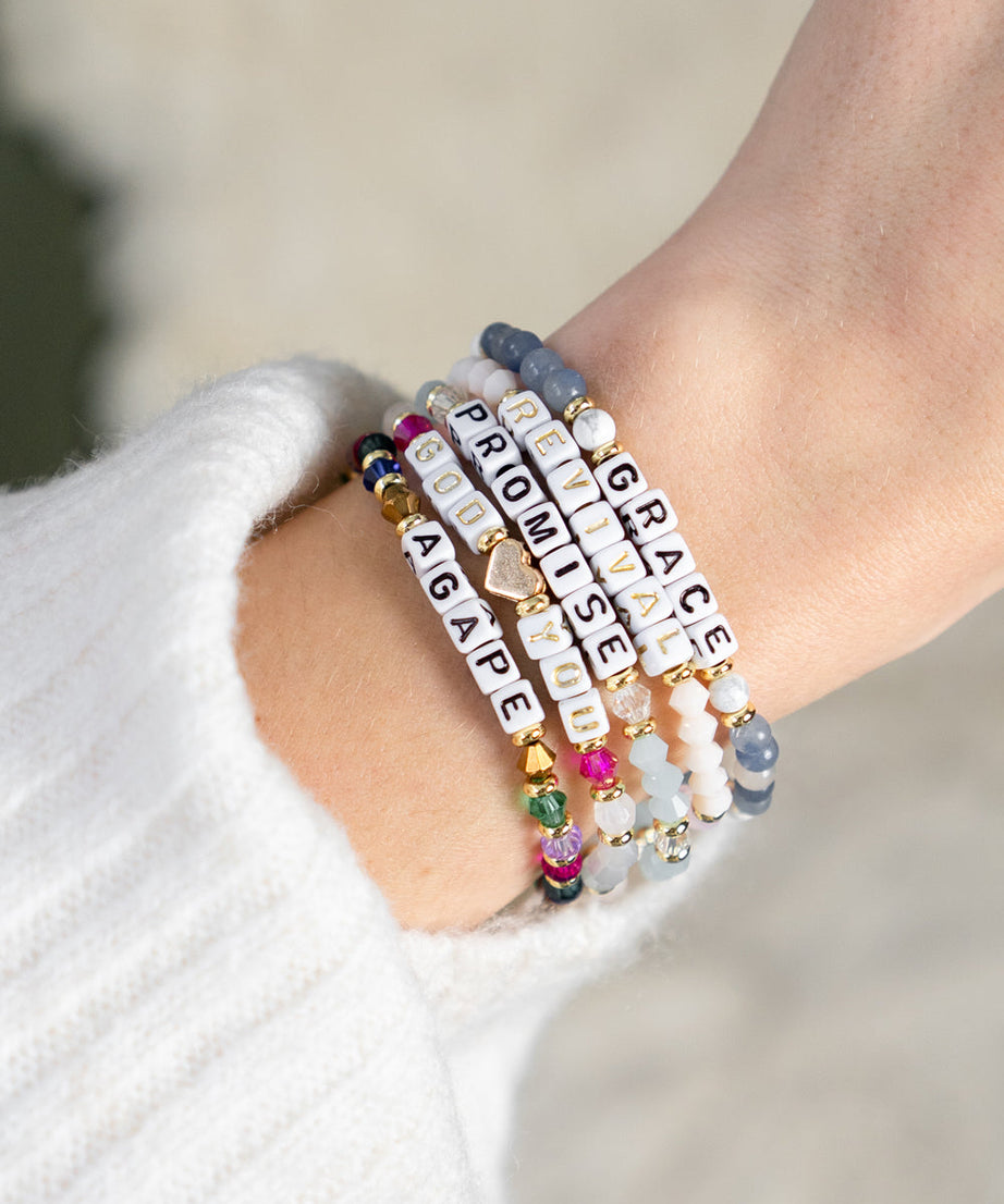 Revival Letter Bracelet