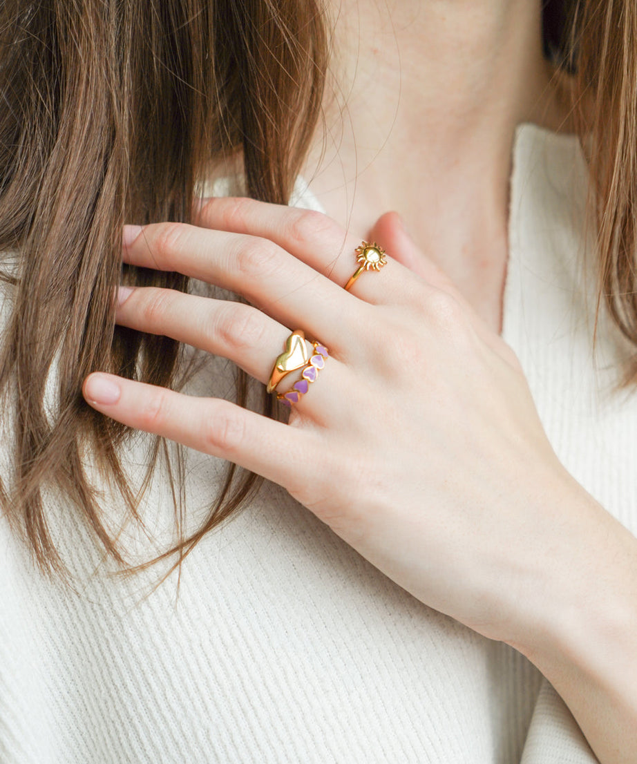 Infinity Heart Ring