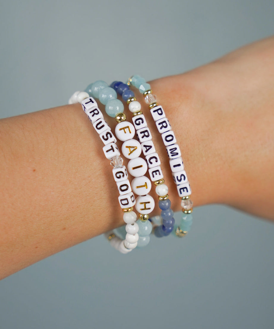 Promise Letter Bracelet
