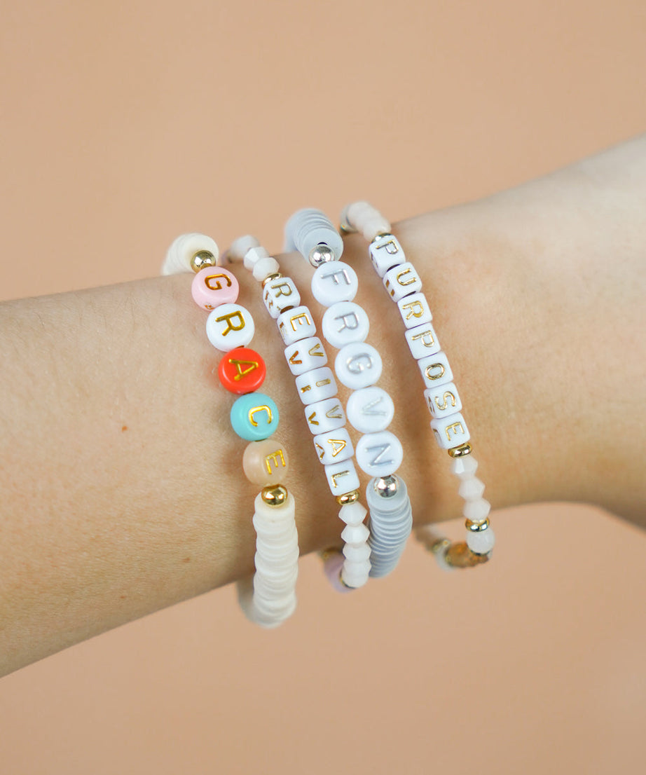 Revival Letter Bracelet