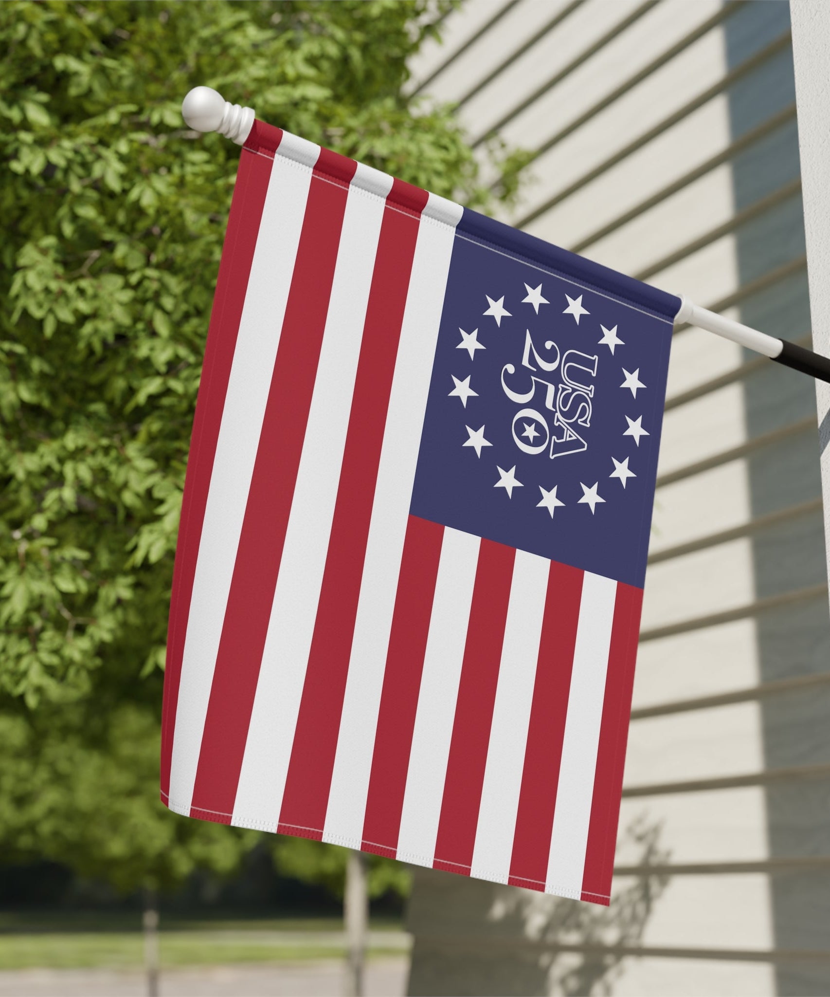 USA 250. Jubiläum Gartenflagge & Hausbanner