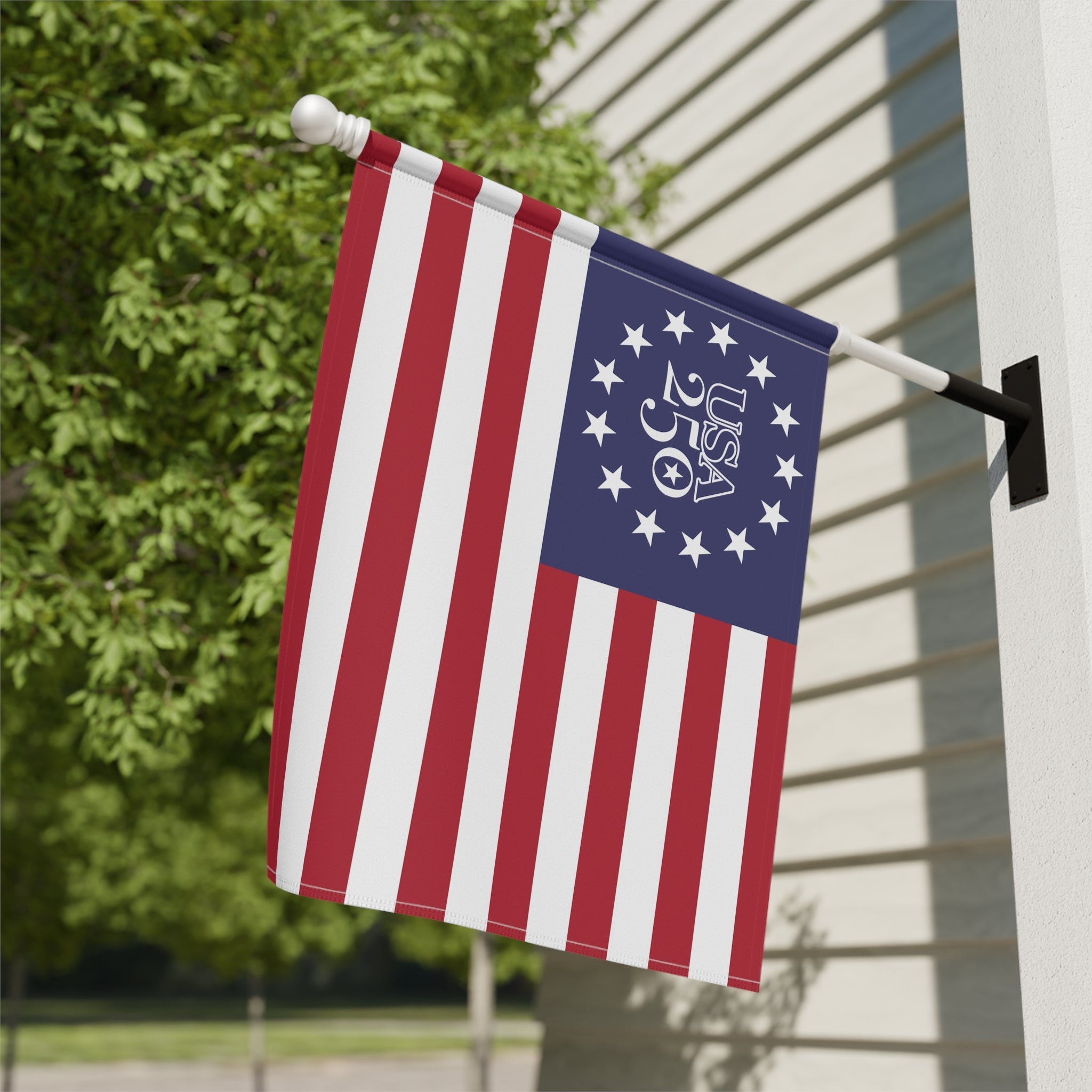 USA 250. Jubiläum Gartenflagge & Hausbanner