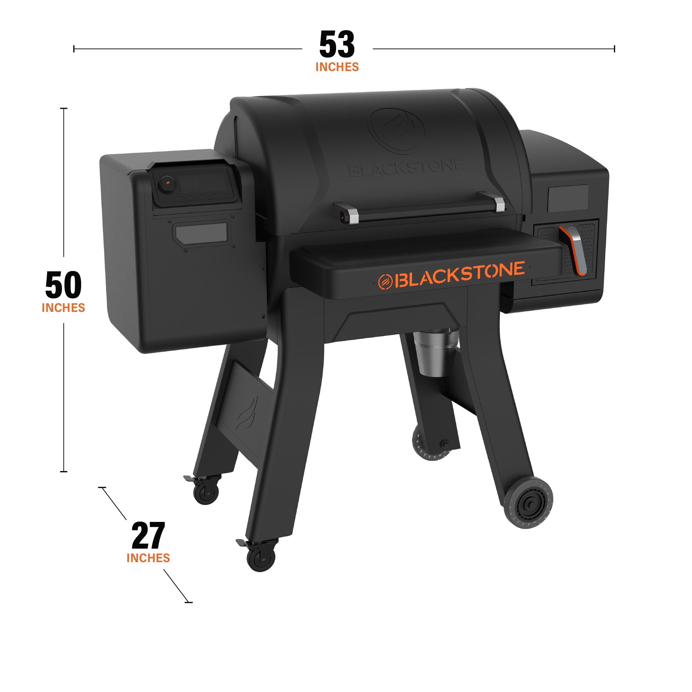 Blackstone 900 Pelletgrill-Heißluftfritteusen-Kombi