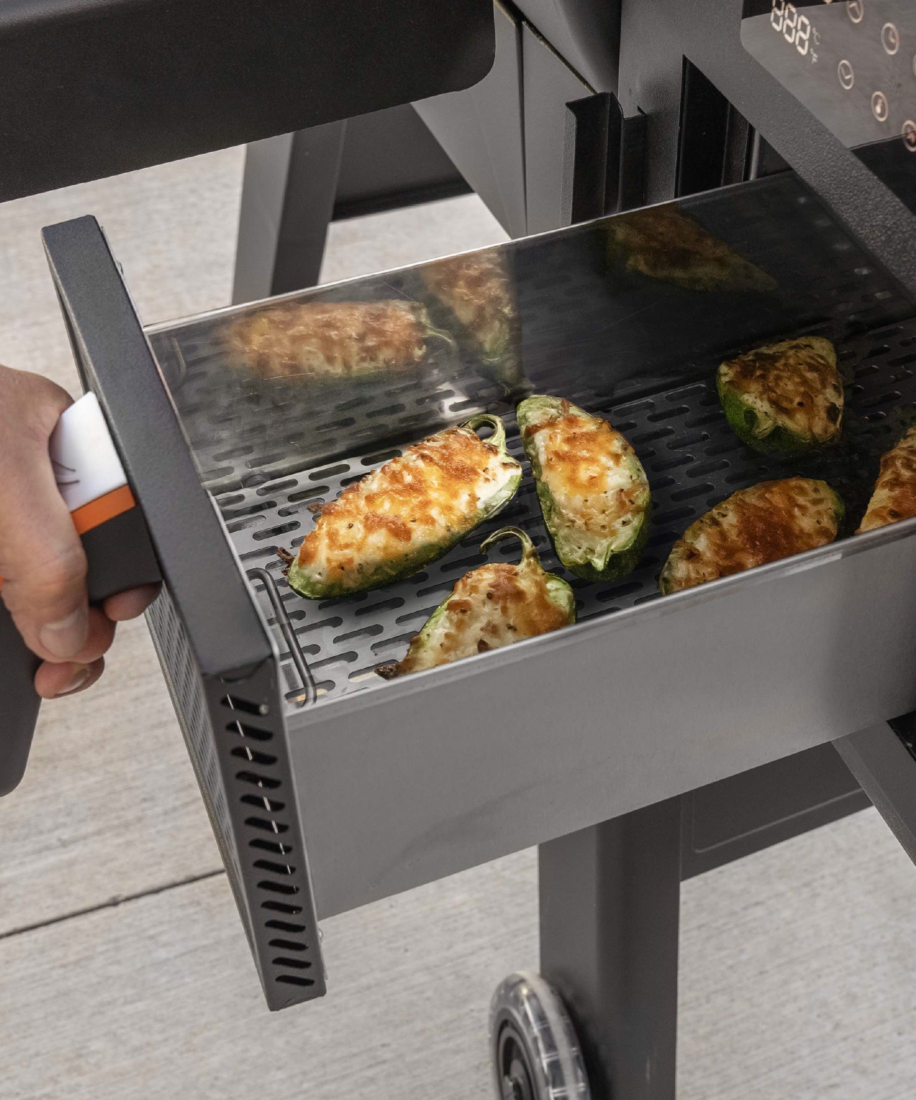 Blackstone 900 Pelletgrill-Heißluftfritteusen-Kombi