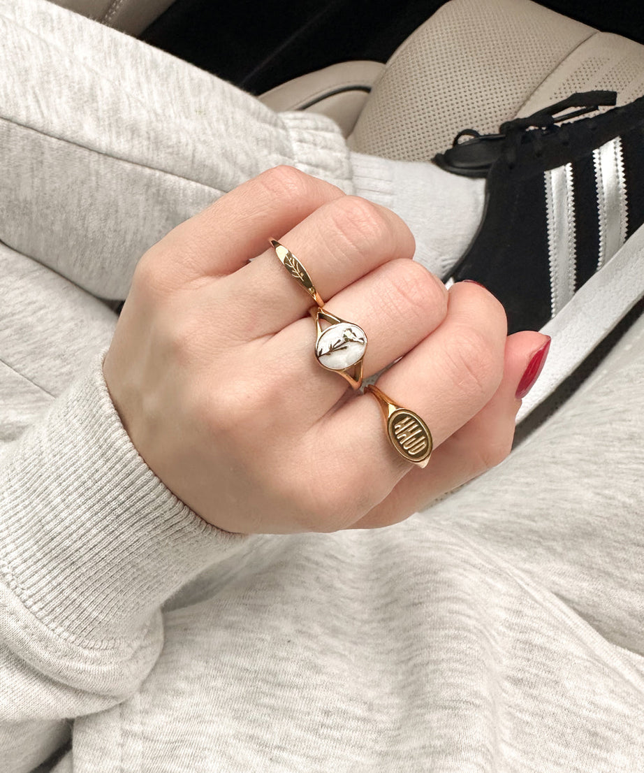 Dainty Vine Ring