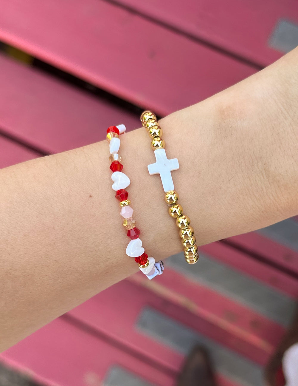 Heart of God Letter Bracelet