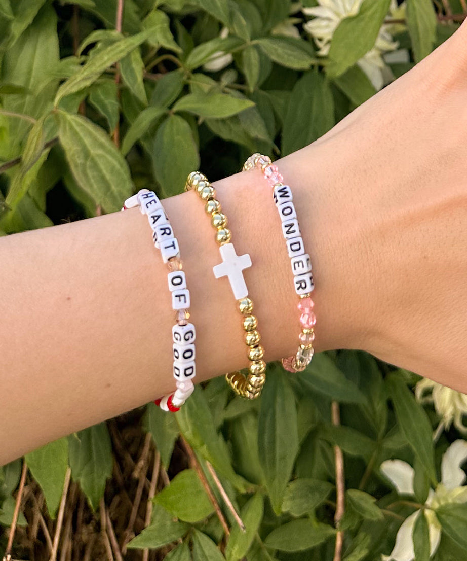 Wonder Letter Bracelet