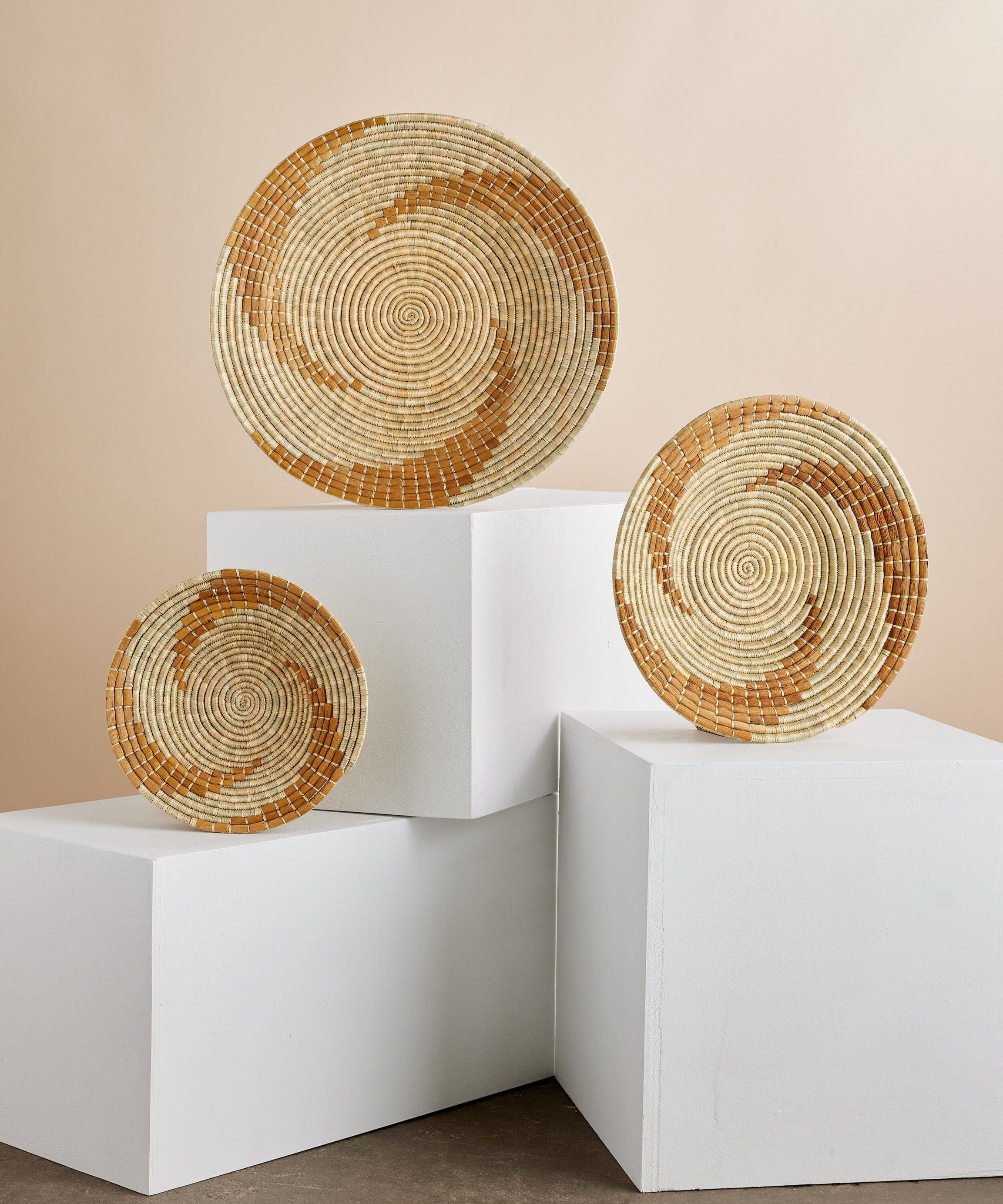 Bahari Banana Bark Wall Basket