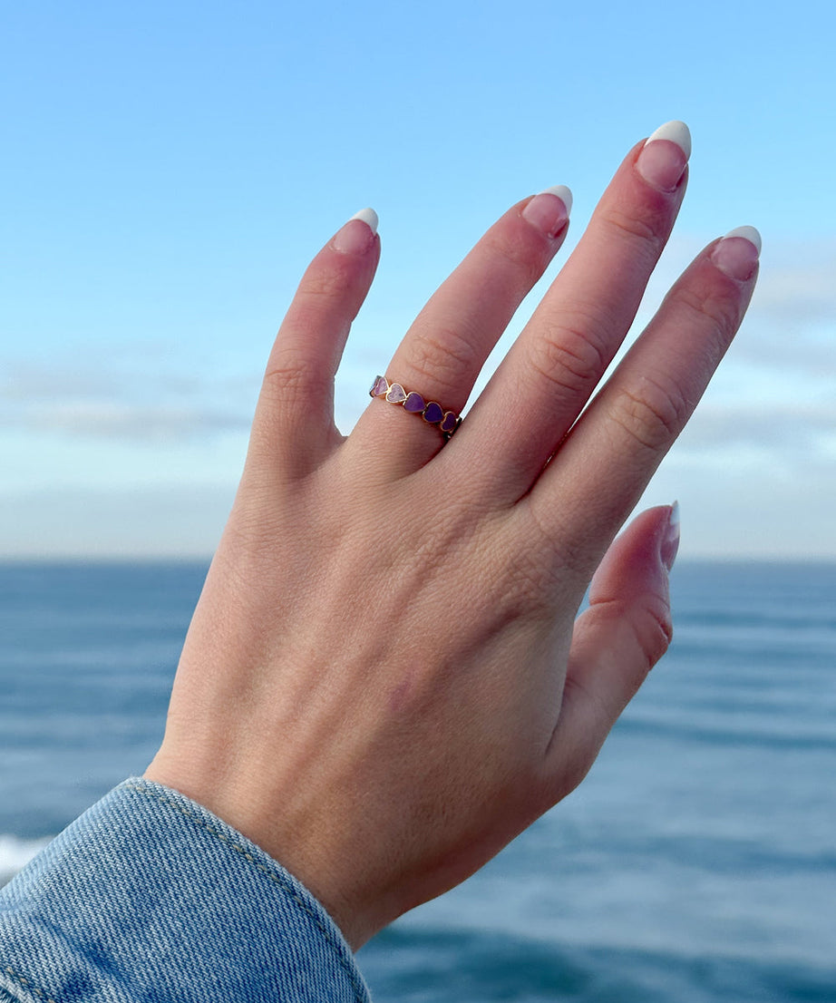 Infinity Heart Ring