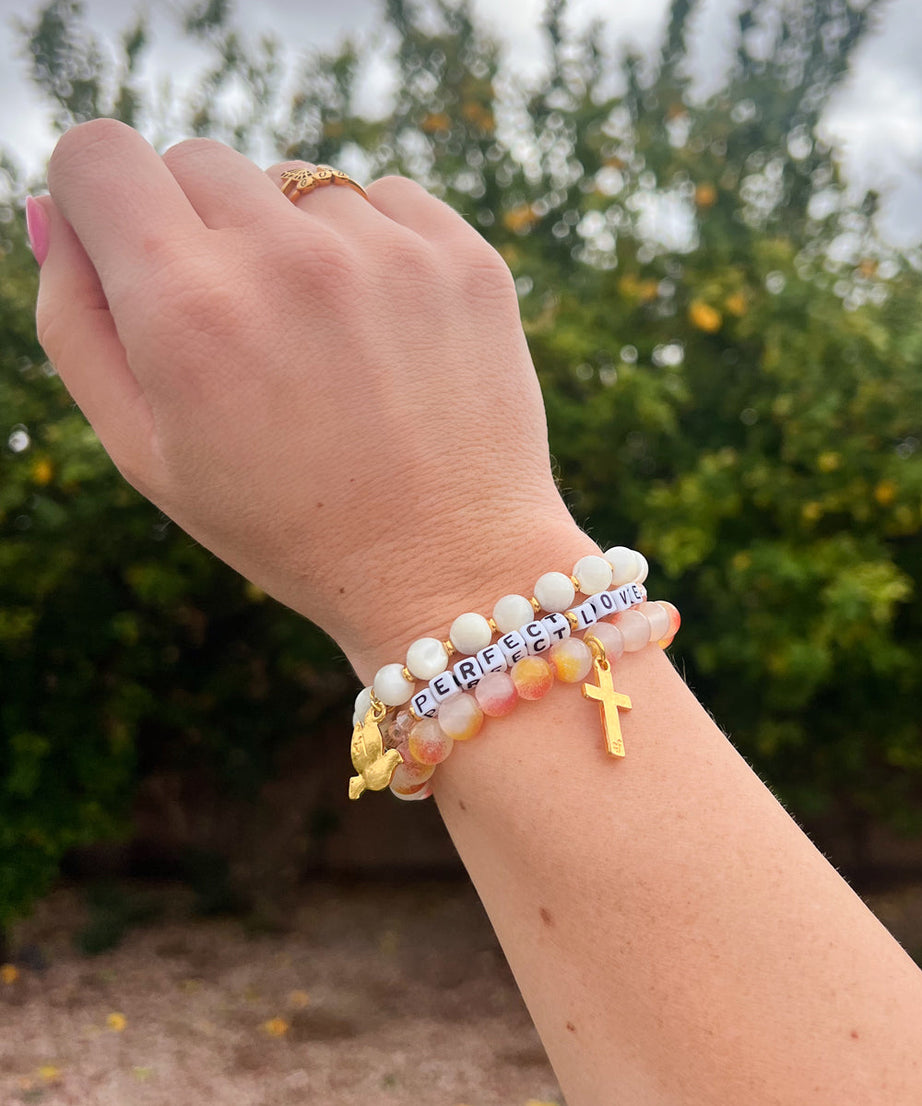 Cross Charm Bracelet