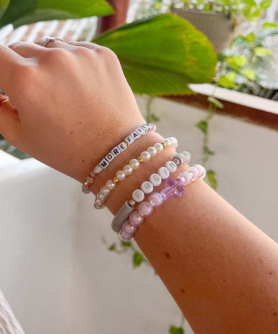 FRGVN Letter Bracelet