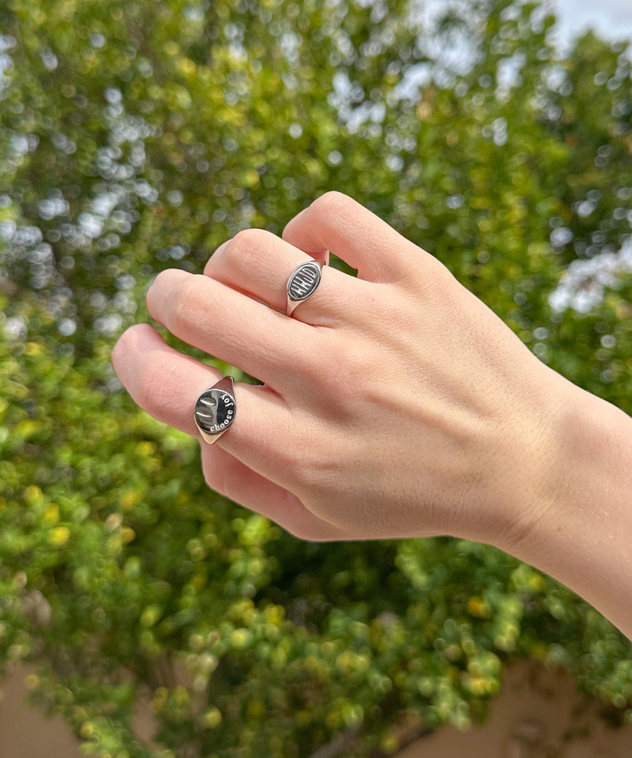 Silver WWJD Ring