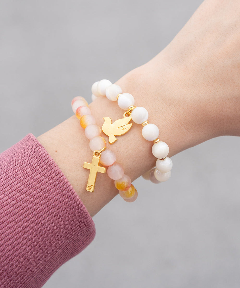 Cross Charm Bracelet