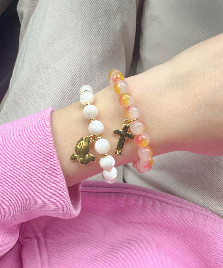 Cross Charm Bracelet