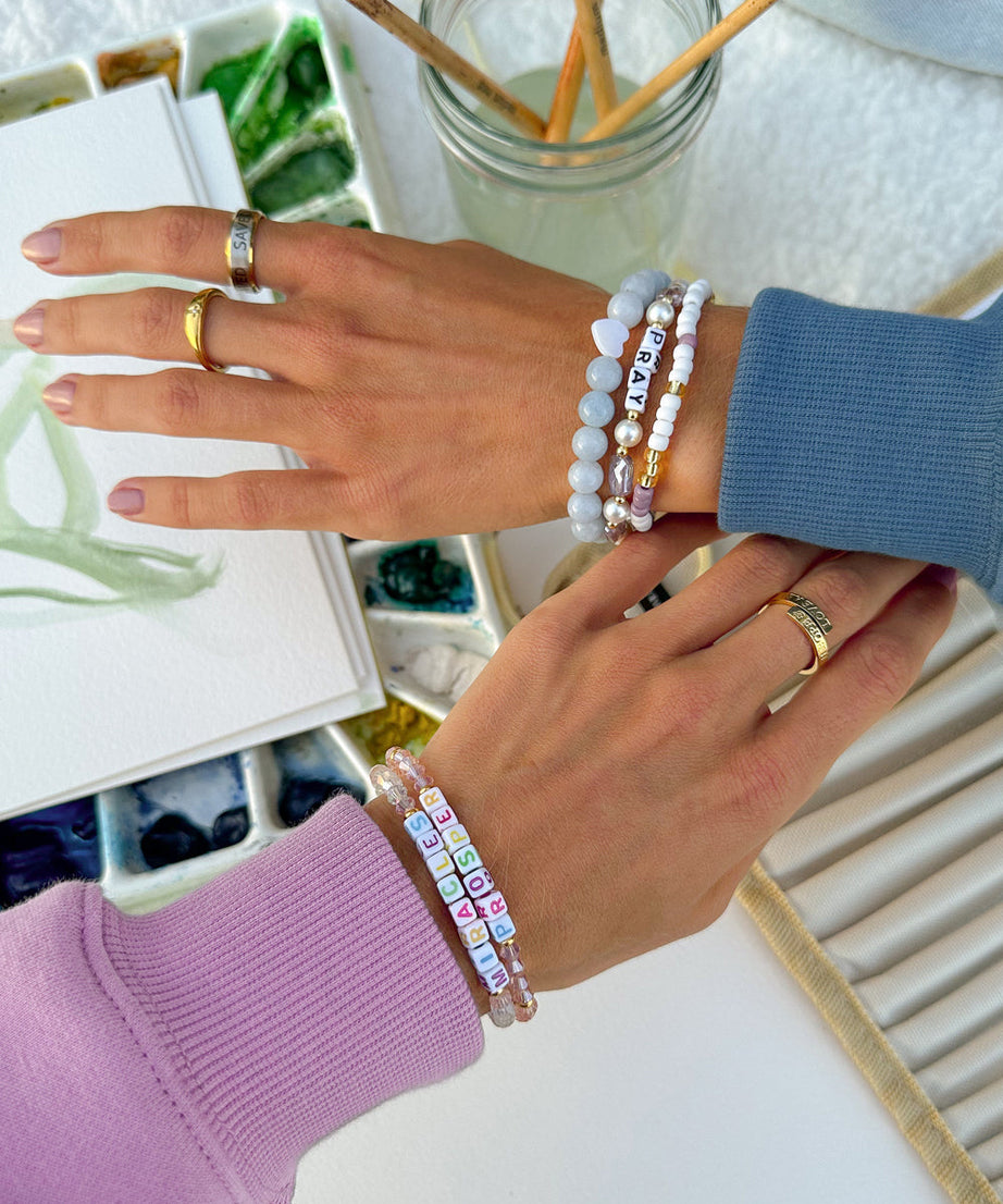 Miracles Letter Bracelet