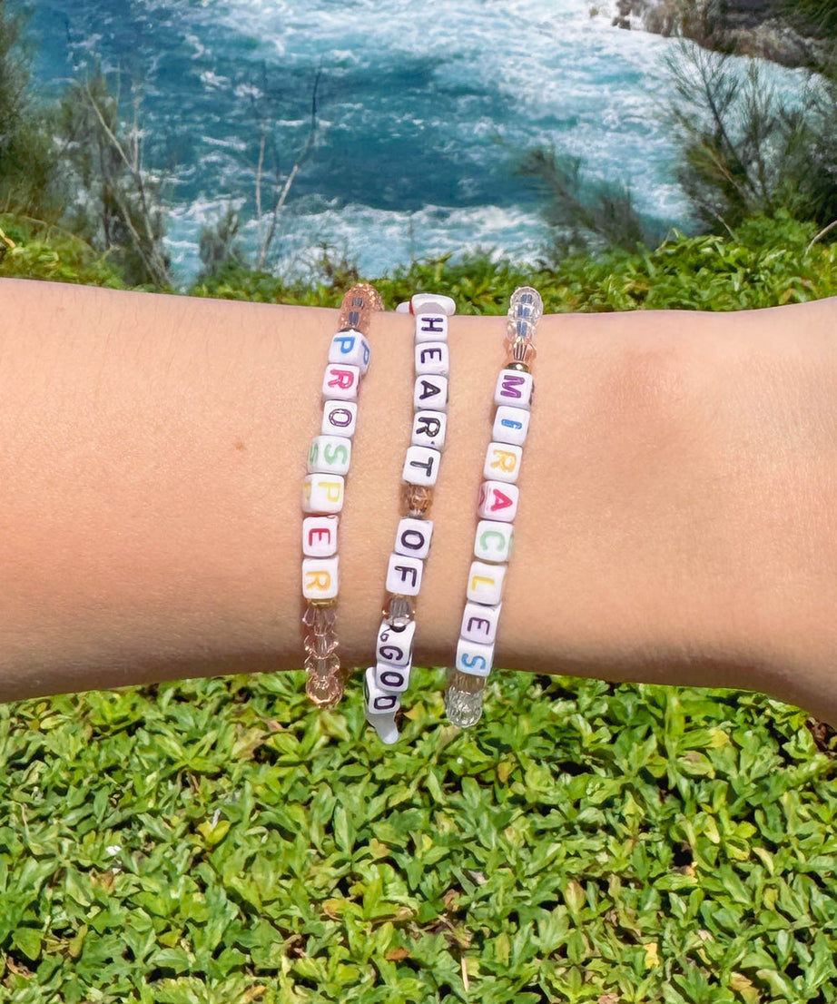 Prosper Letter Bracelet