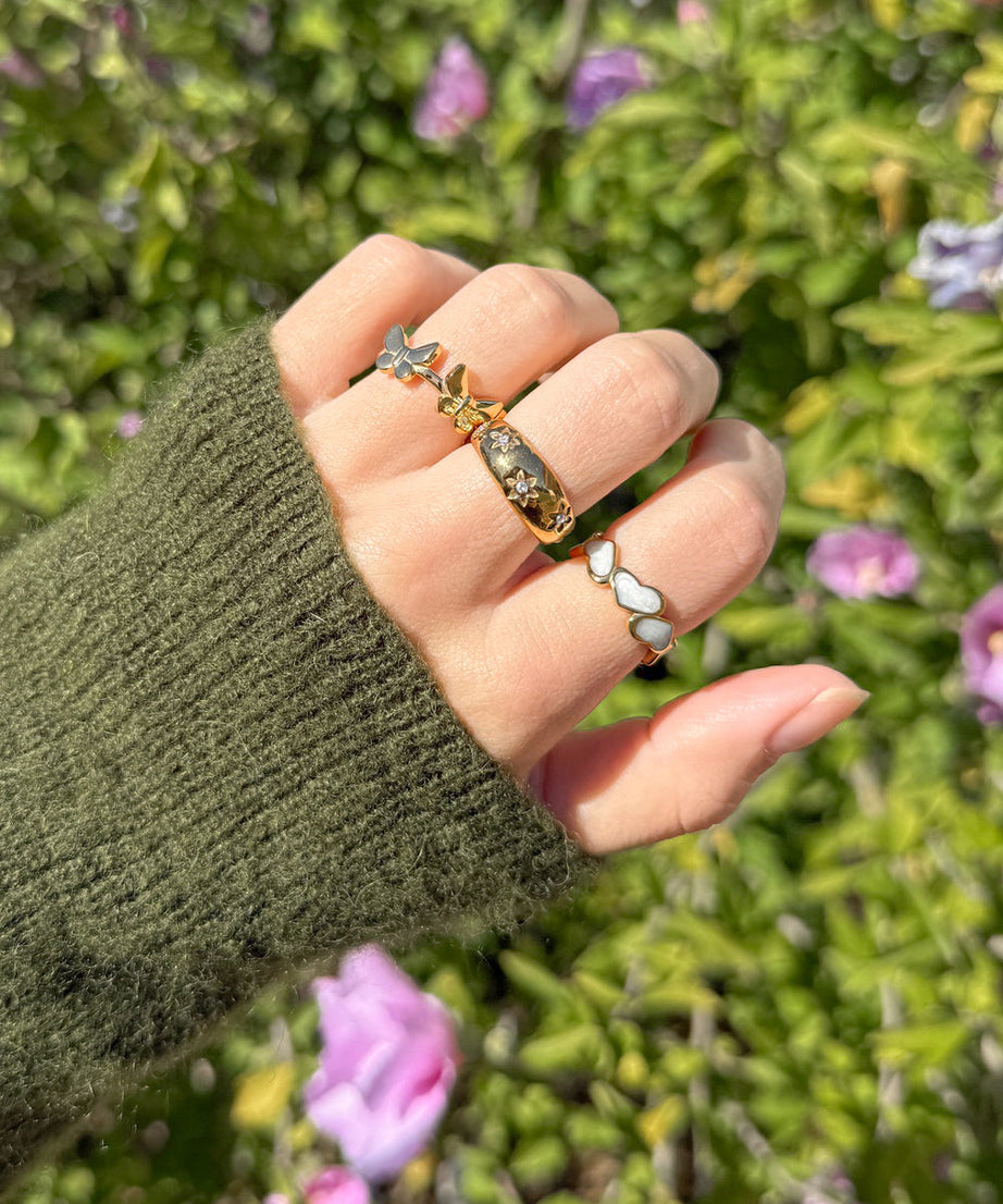 Floral Dome Ring