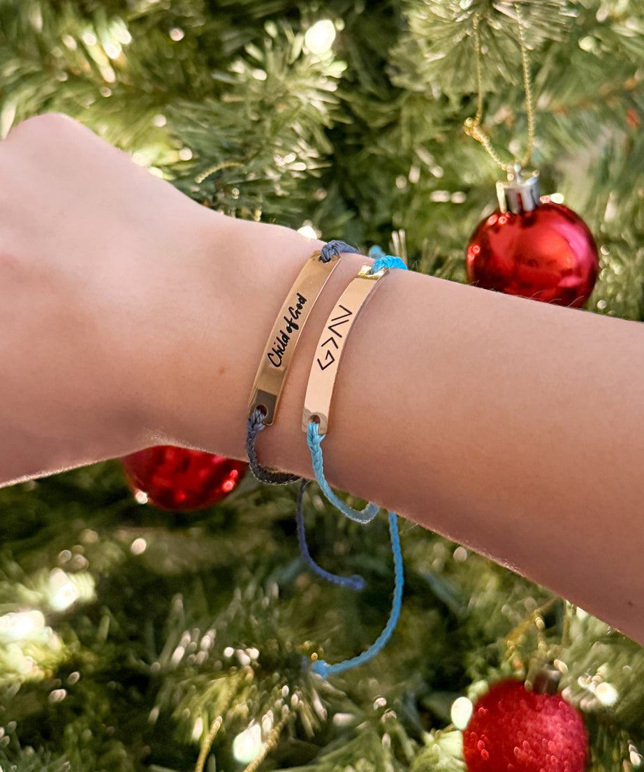 Blue Highs and Lows Bracelet