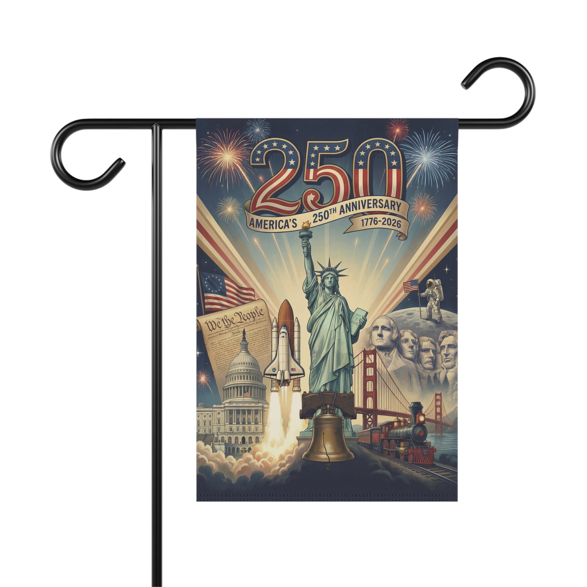 Amerika's 250. Jubiläum Gartenfahne & Hausbanner