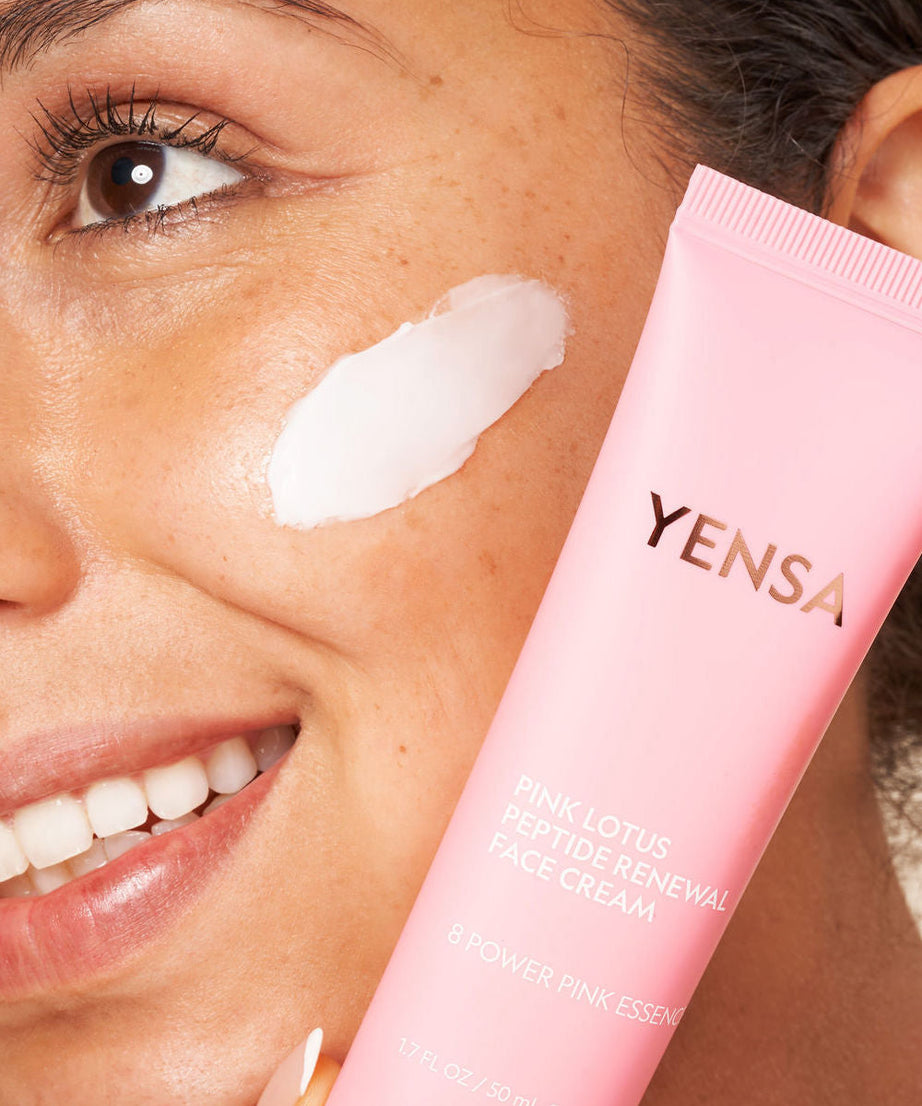 Pink Lotus Peptide Renewal Face Cream