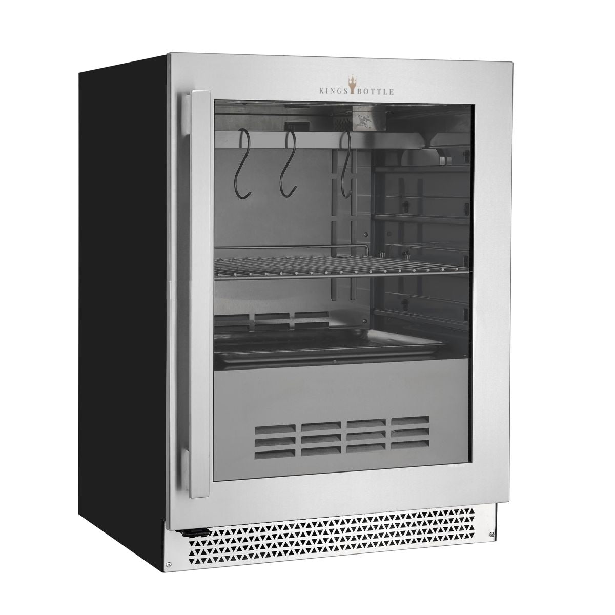 24″ Glass‑Door Meat Aging Fridge