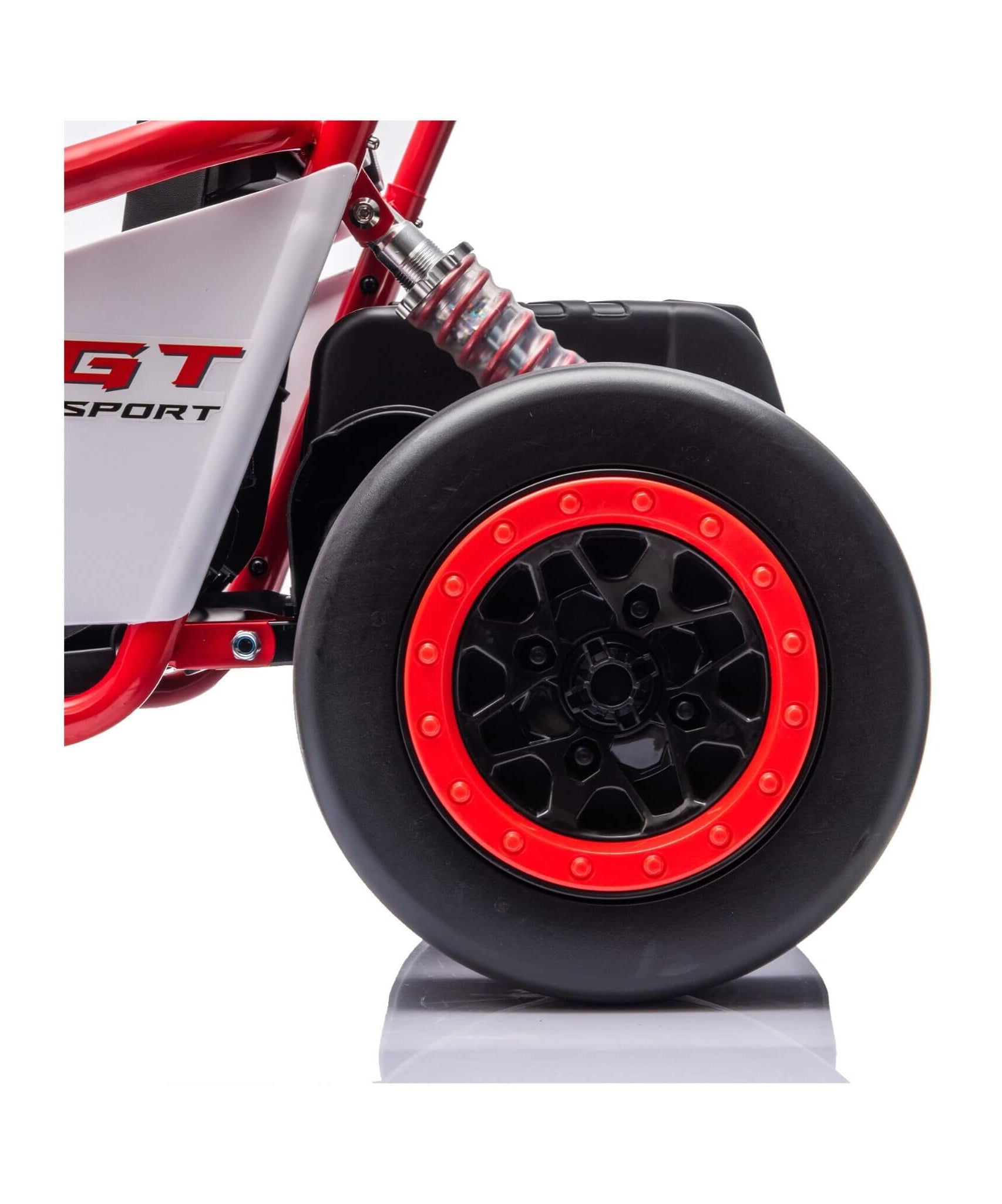 24V 400W Kids Electric Drift Go-Kart With Roll Cage, Bluetooth And Safety Harness (SAK82435)
