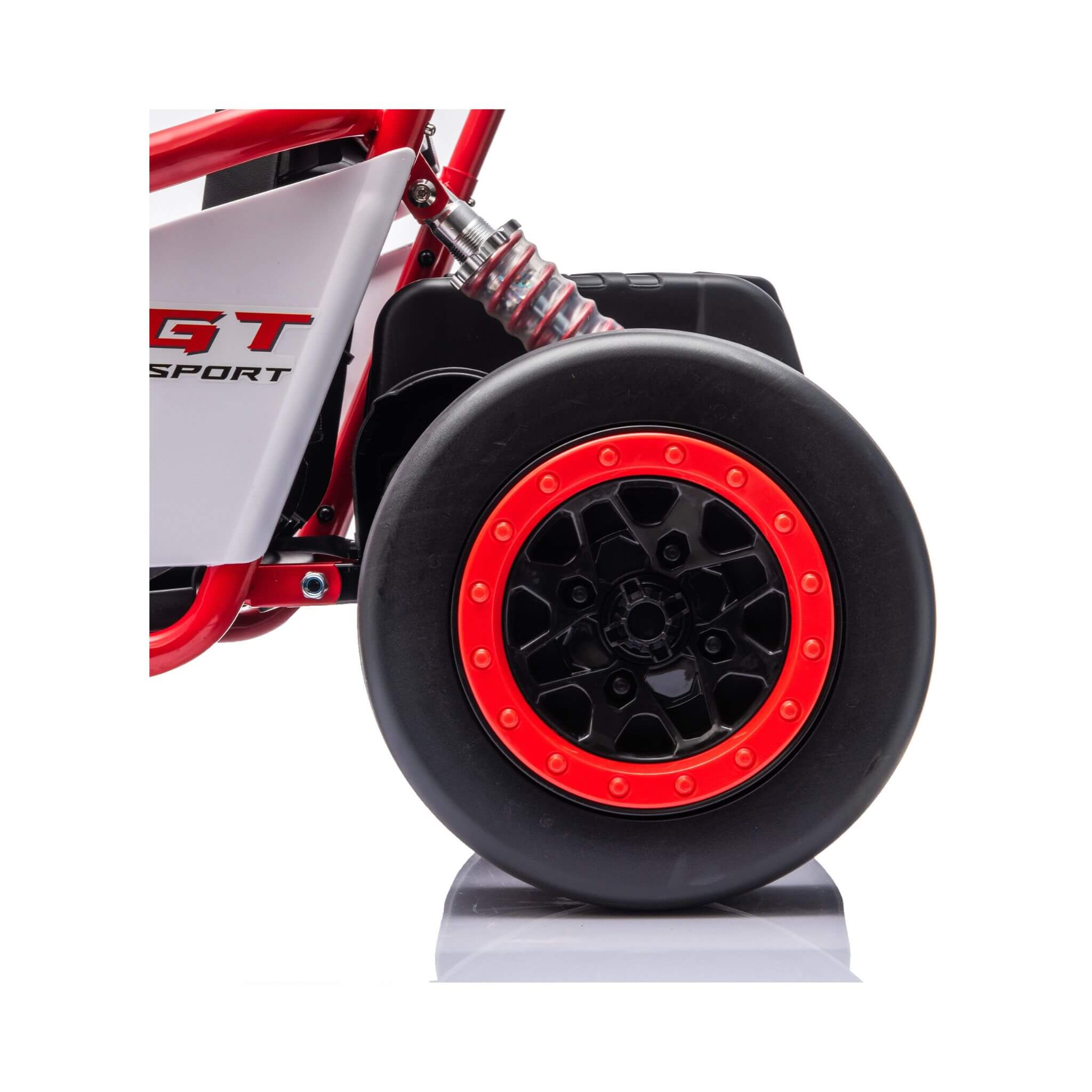 24V 400W Kids Electric Drift Go-Kart With Roll Cage, Bluetooth And Safety Harness (SAK82435)