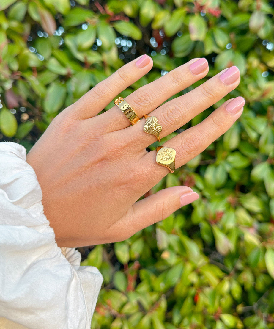 Radiant Heart Ring