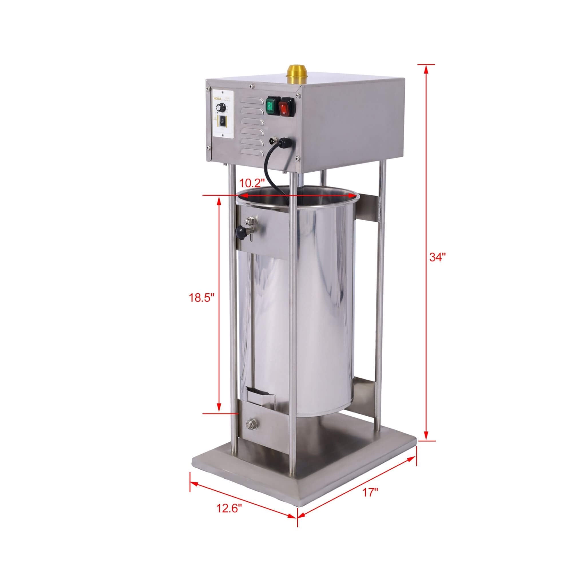 25L Commercial Electric Stainless Steel Sausage Maker Stuffer (SAK29537)