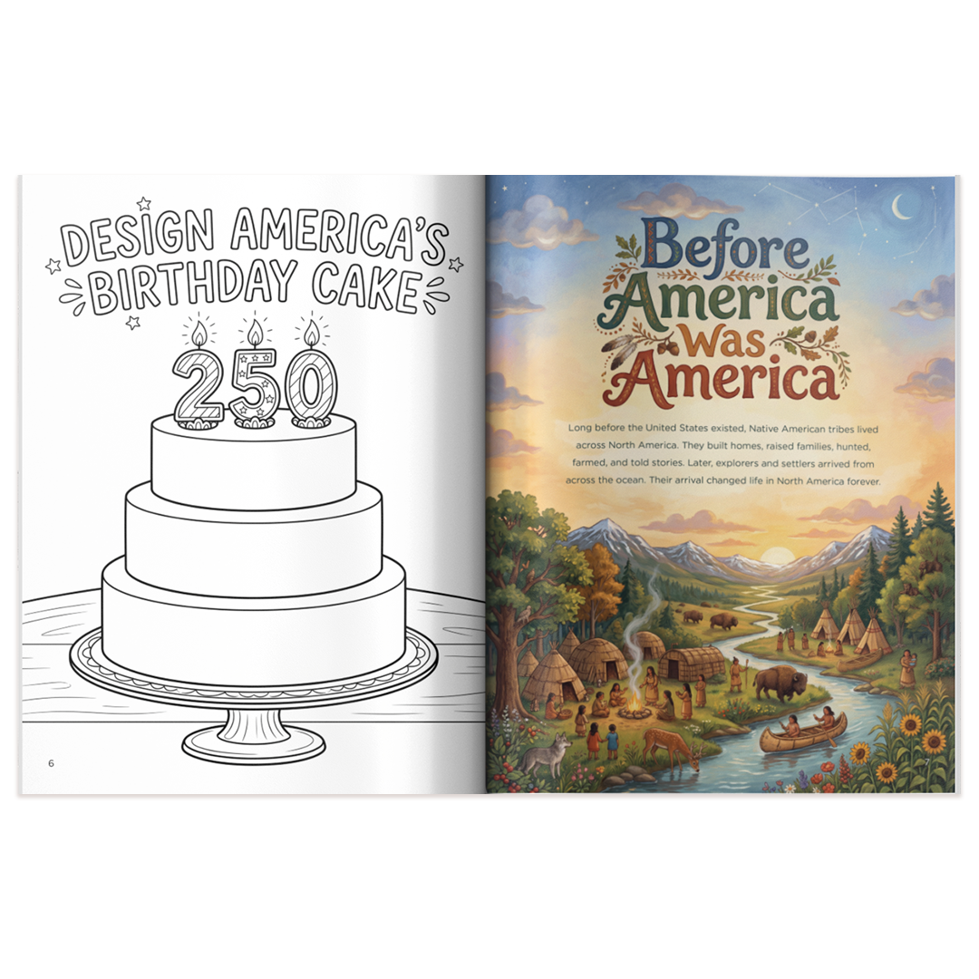 Amerikas 250. Jubiläum für Kinder (Gebundene Ausgabe)