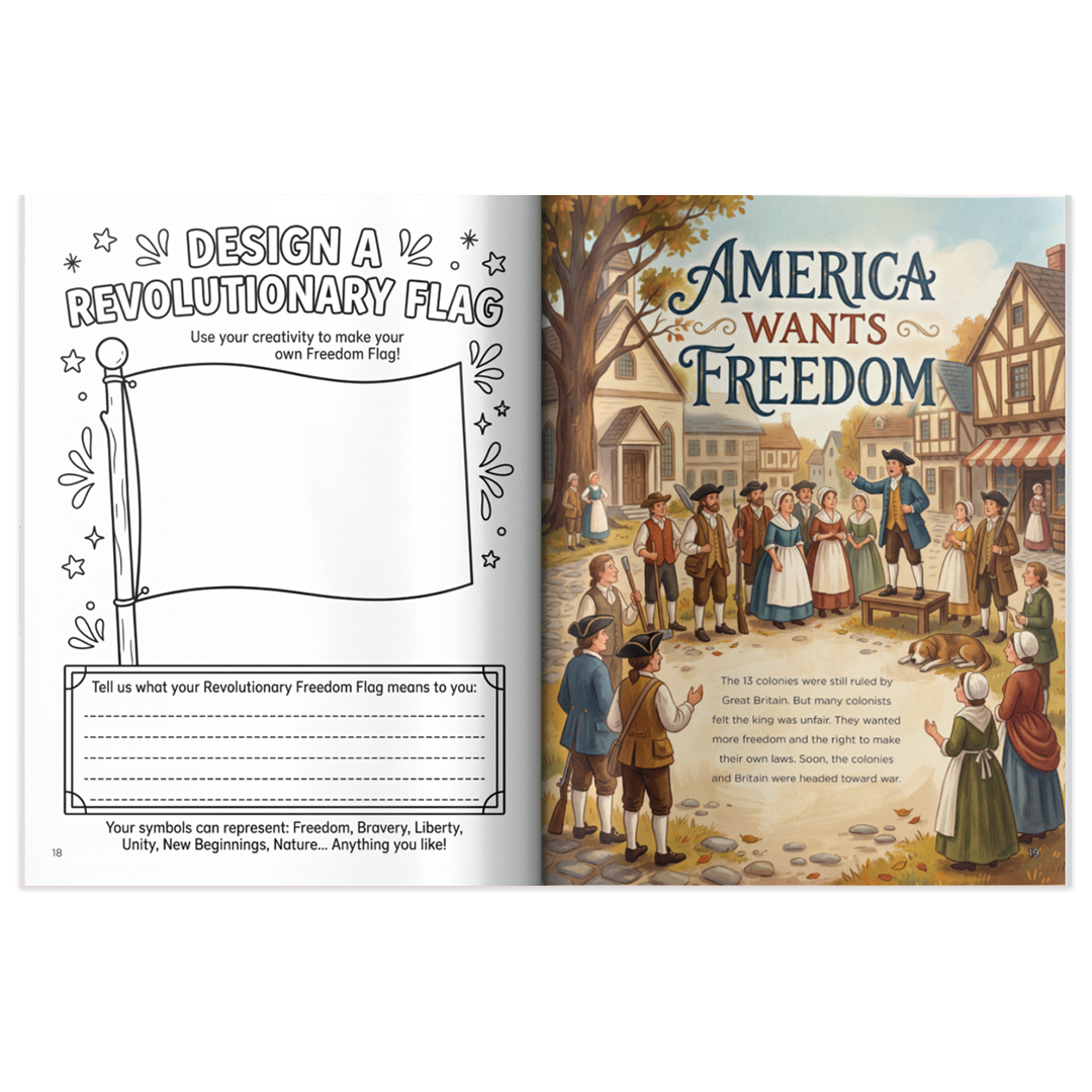 Amerikas 250. Jubiläum für Kinder (Taschenbuch)
