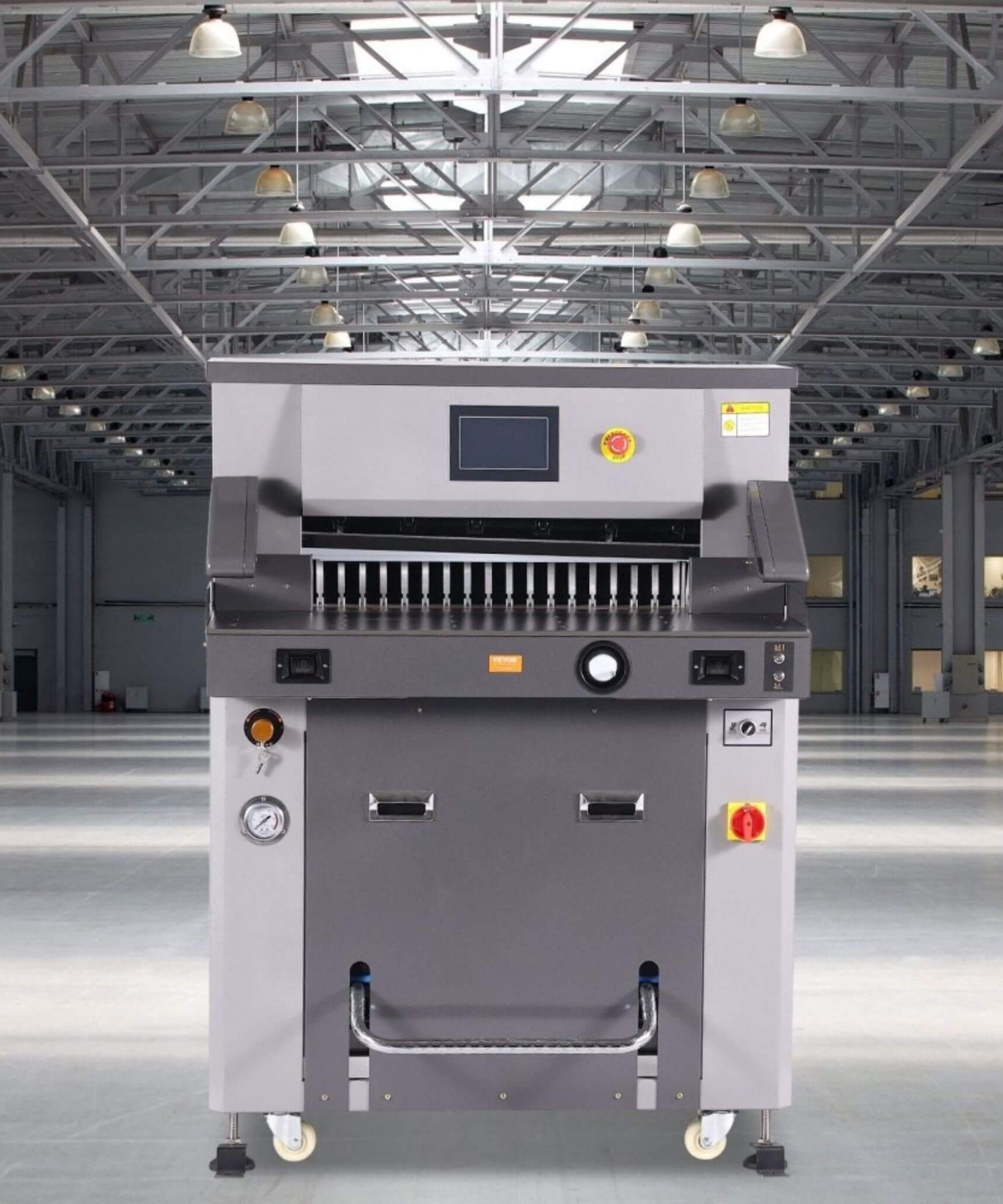 26-Inch Electric Heavy-Duty Hydraulic Paper Cutter Machine With Touchscreen (SAK92518)