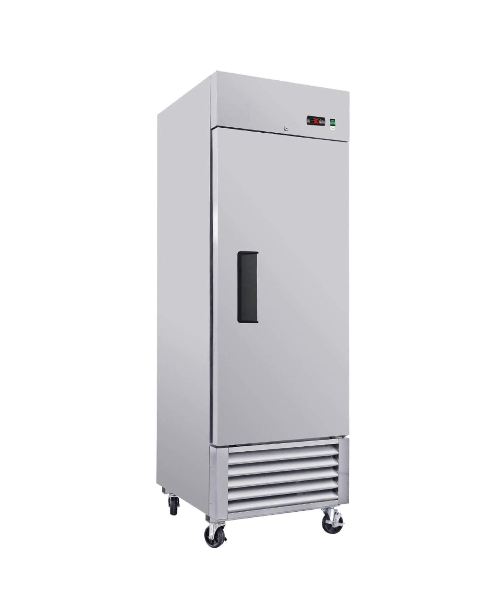 27-Inch Commercial 23 Cu.Ft Reach-In Stainless Steel Freezer (SAK96352)