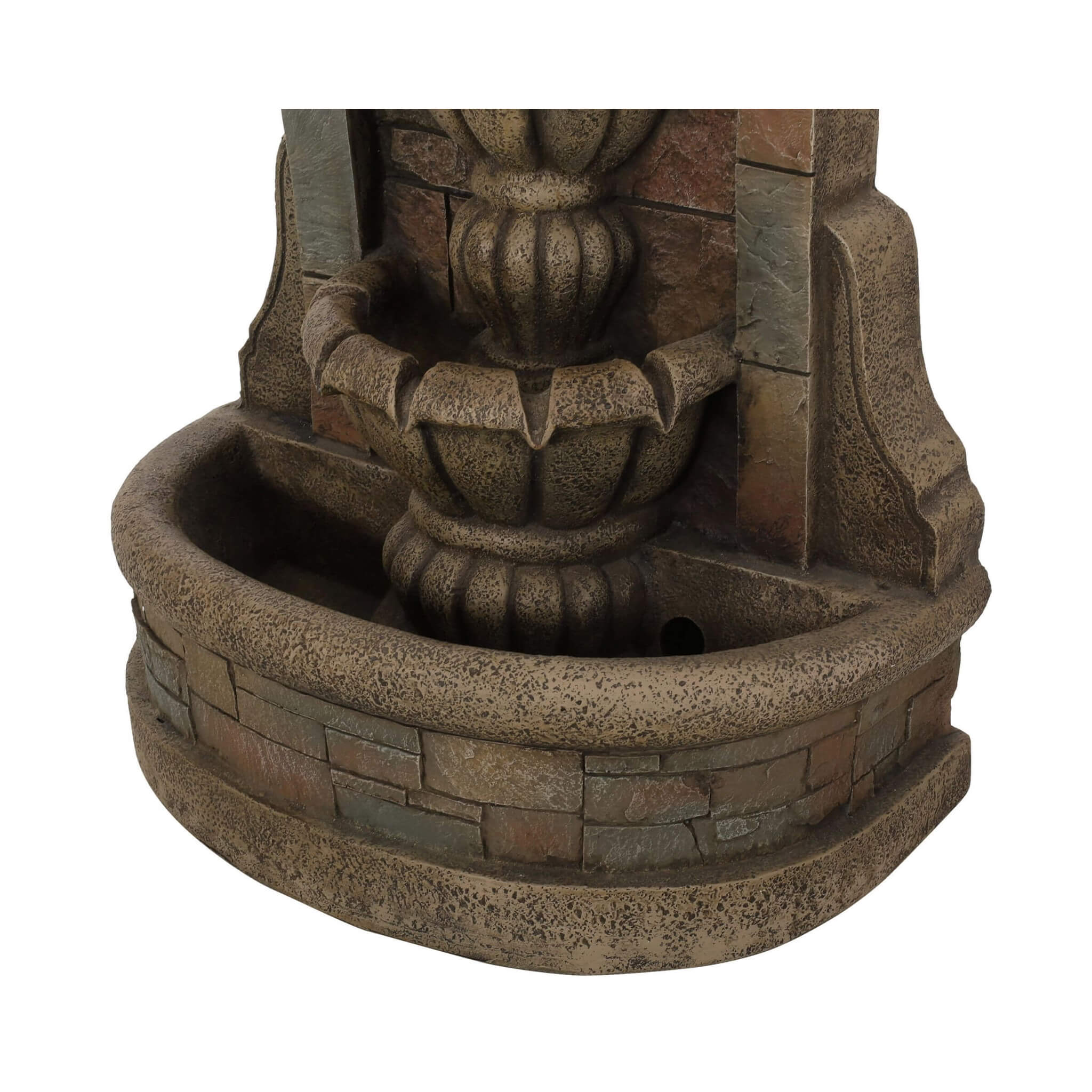 Alora 29-Inch Tall Outdoor Weather-Resistant Faux Stone Floor Fountain (SAK63421)